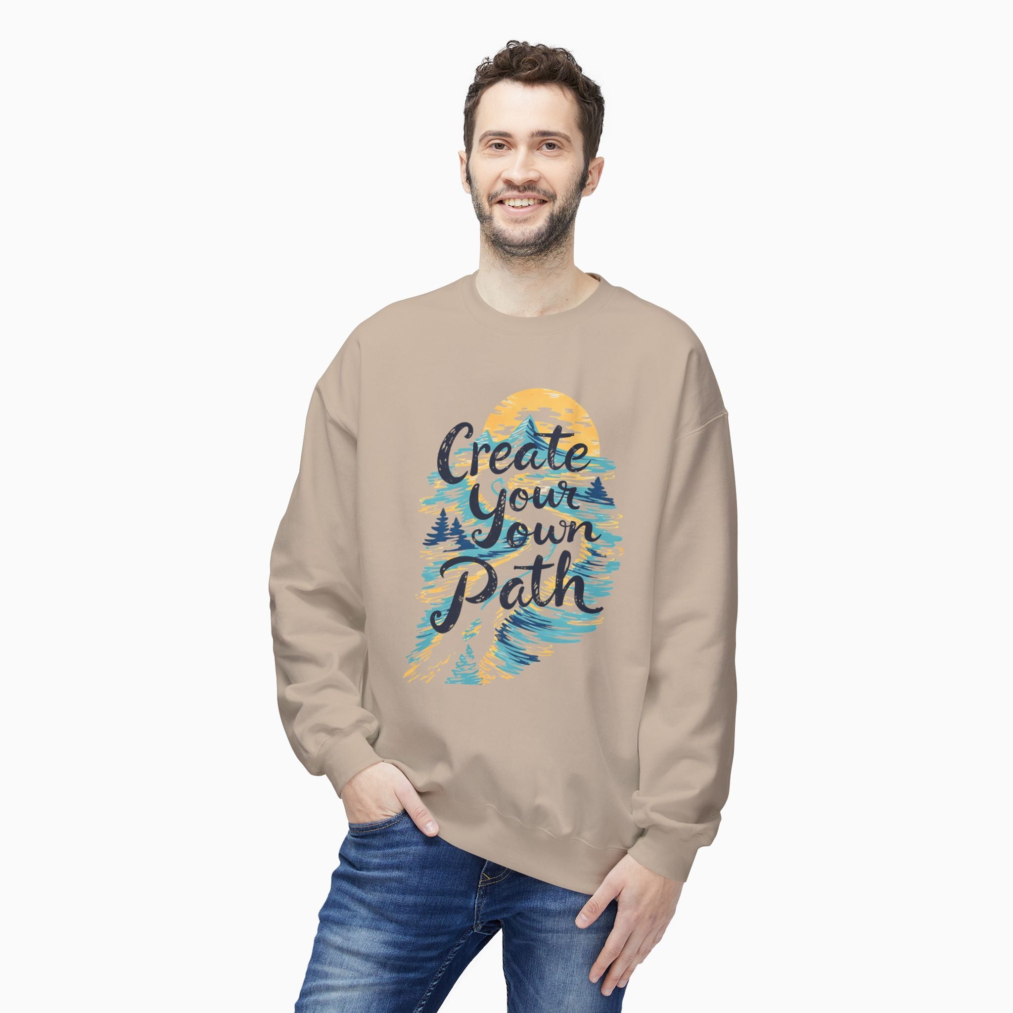 Create Your Own Path Unisex Sweatshirt