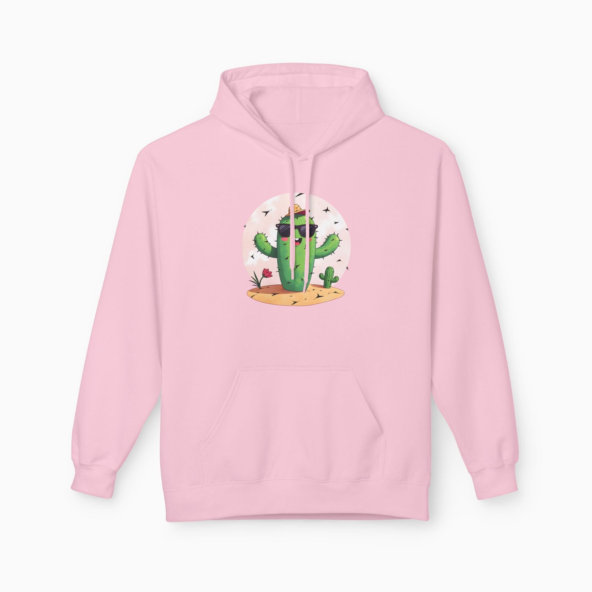 Wild Cute Cartoon Cactus Unisex Hoodie