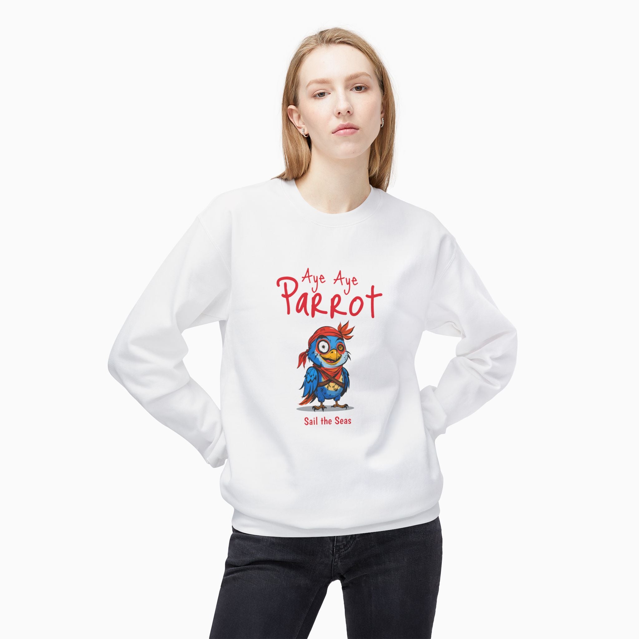 Aye Aye Parrot Unisex Sweatshirt