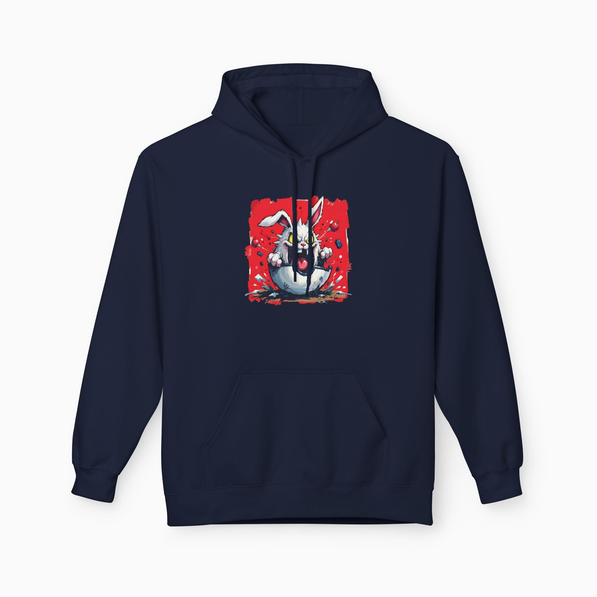 Crazy Rabbit Poké Ball Unisex Hoodie