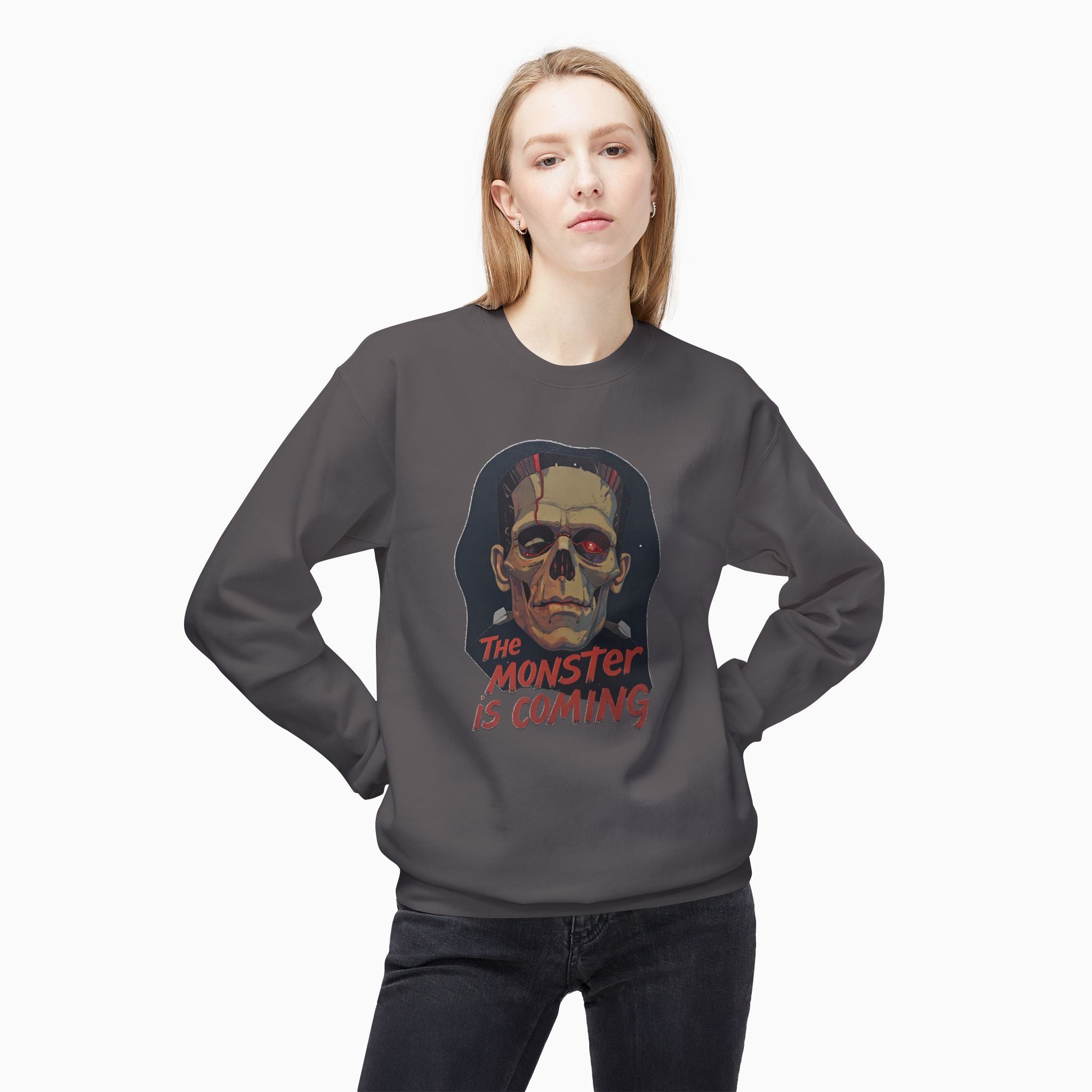 Zombie Monster is Coming Unisex Sweatshirt
