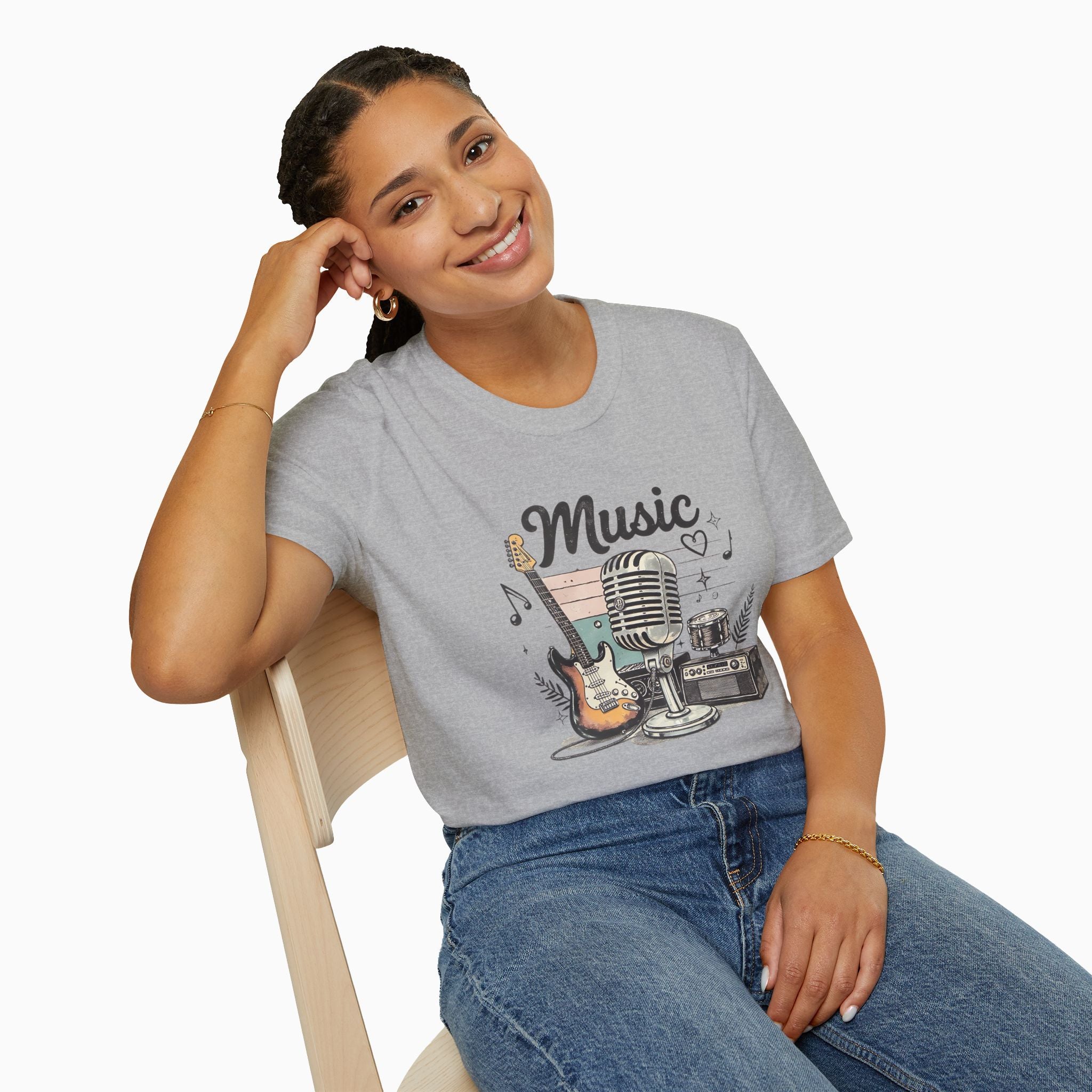 Vintage Music Unisex T-Shirt