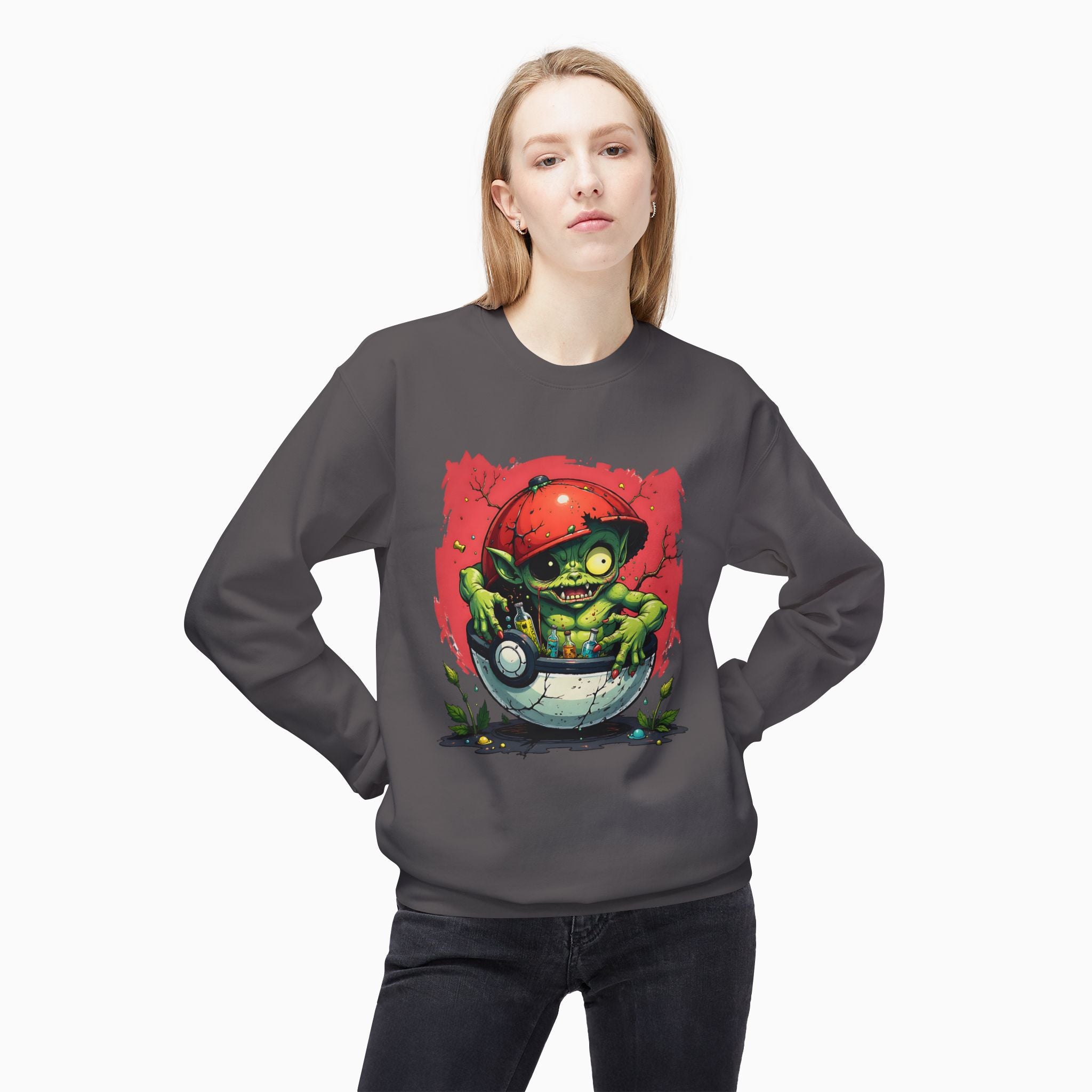 Zombie Poké Ball Unisex Sweatshirt