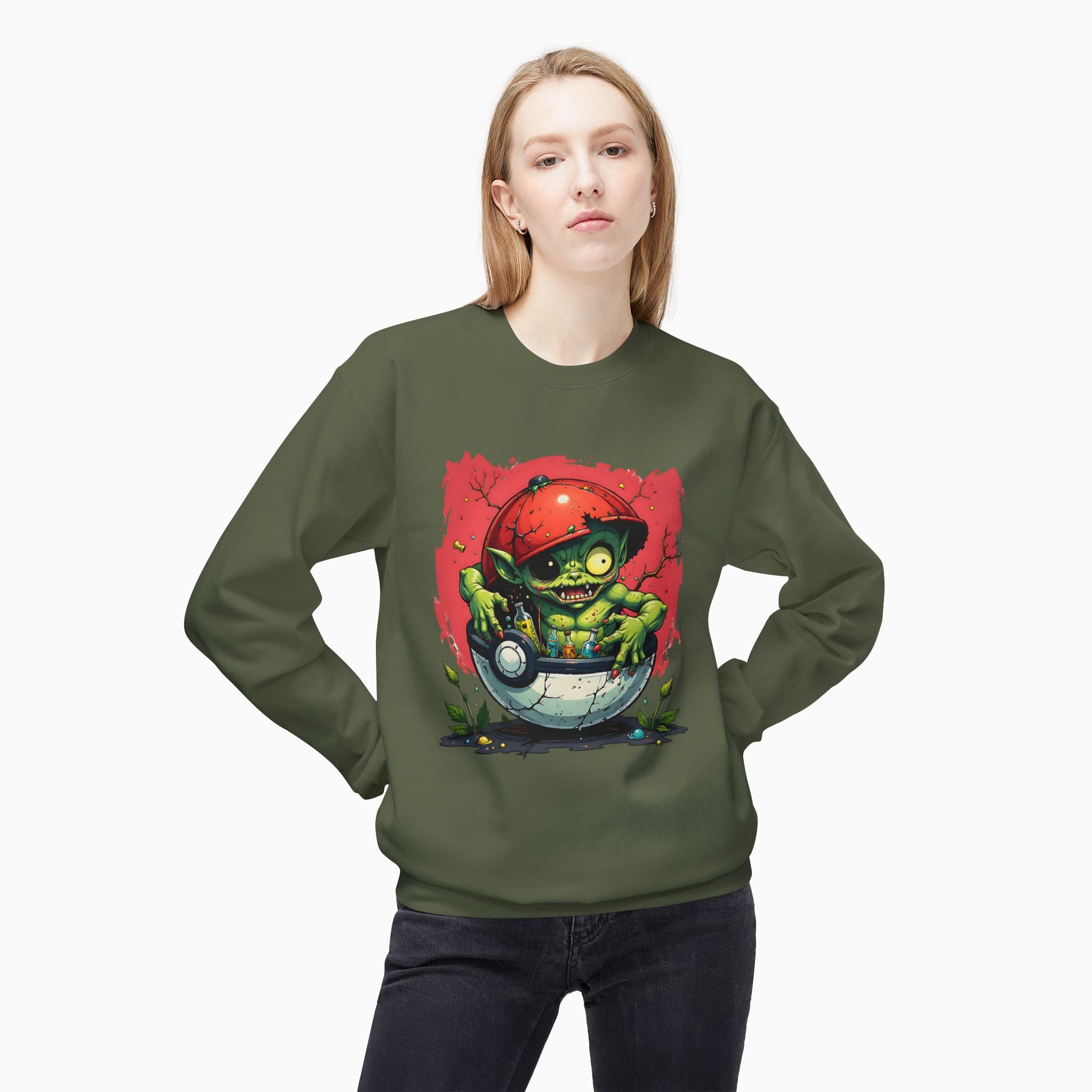 Zombie Poké Ball Unisex Sweatshirt