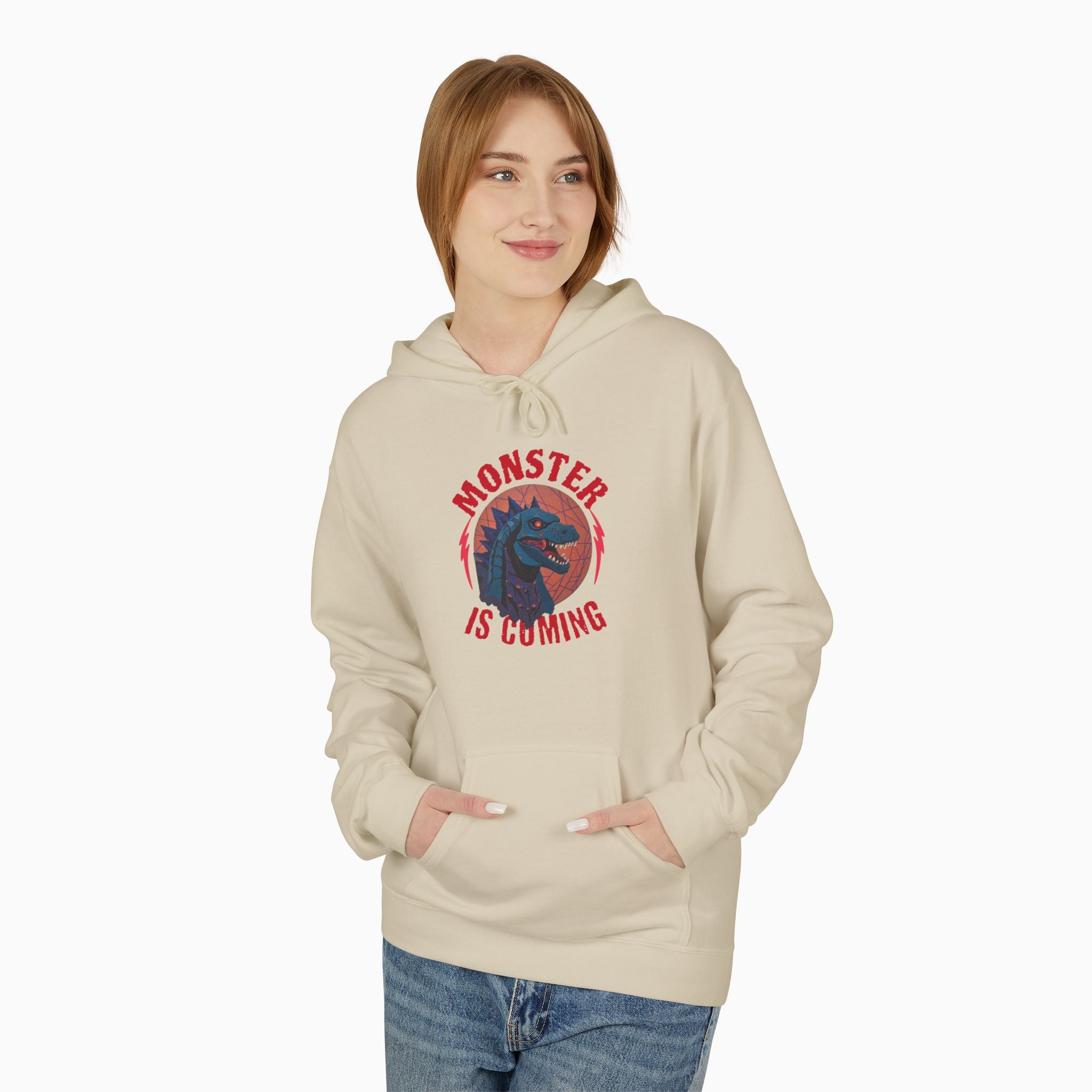 Godzilla Monster is Coming Unisex Hoodie