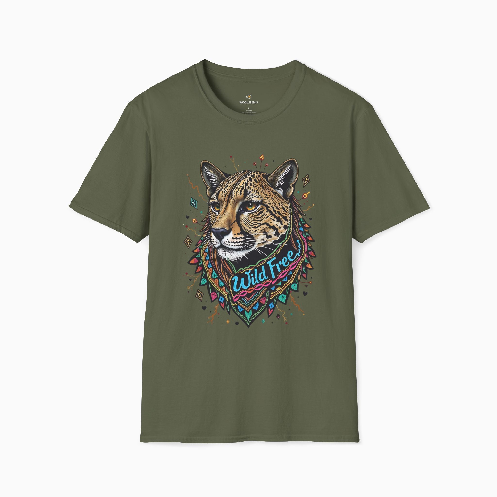 Egypt Style Wild Free Cheetah Unisex T-Shirt