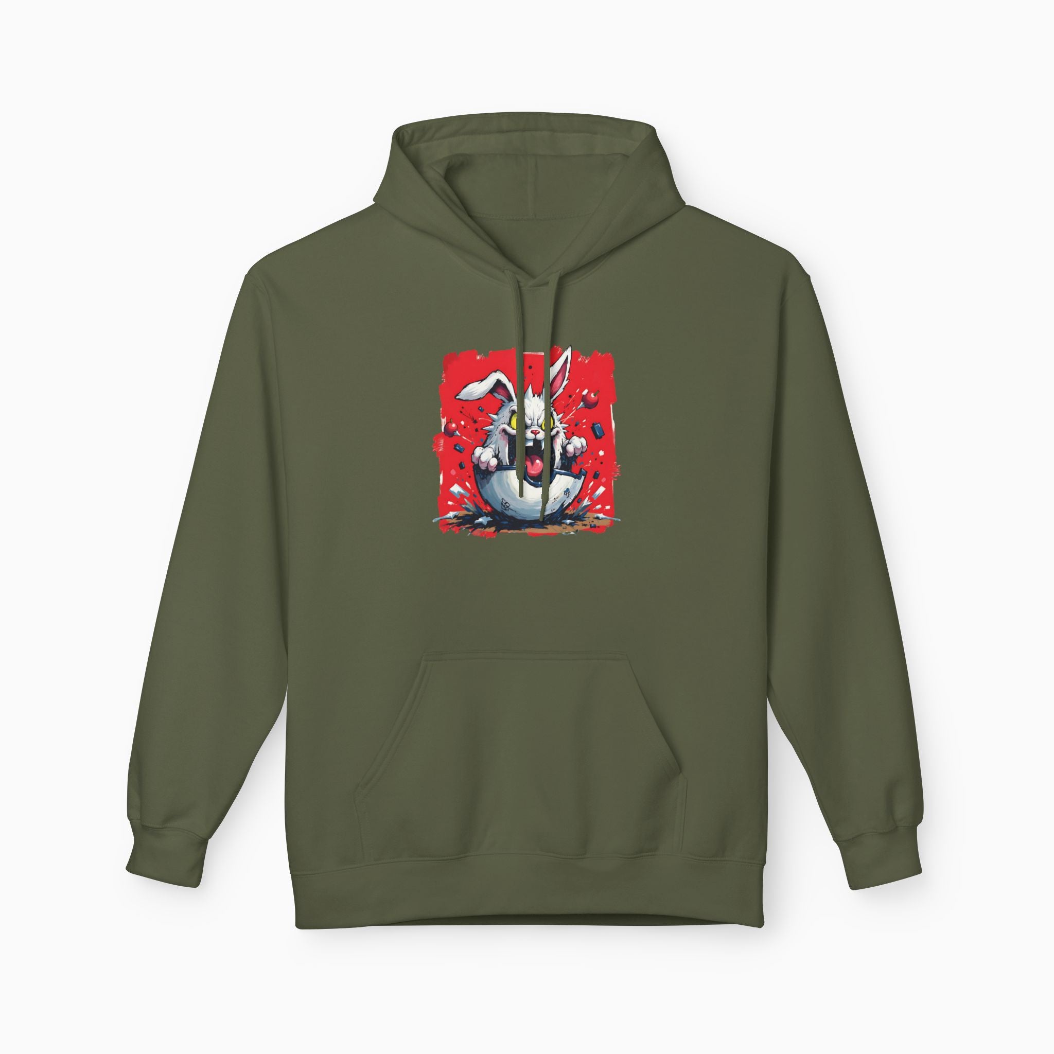 Crazy Rabbit Poké Ball Unisex Hoodie