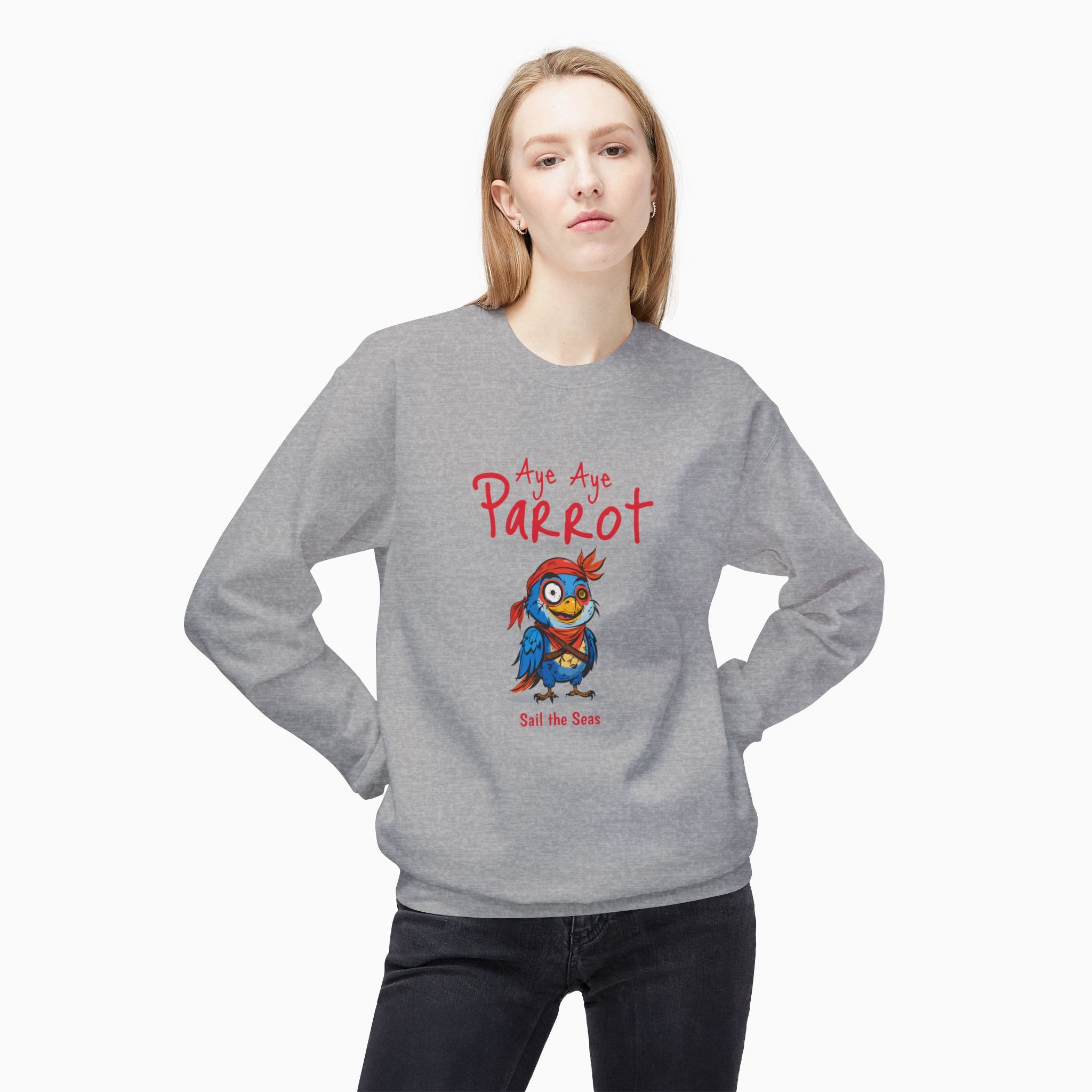 Aye Aye Parrot Unisex Sweatshirt