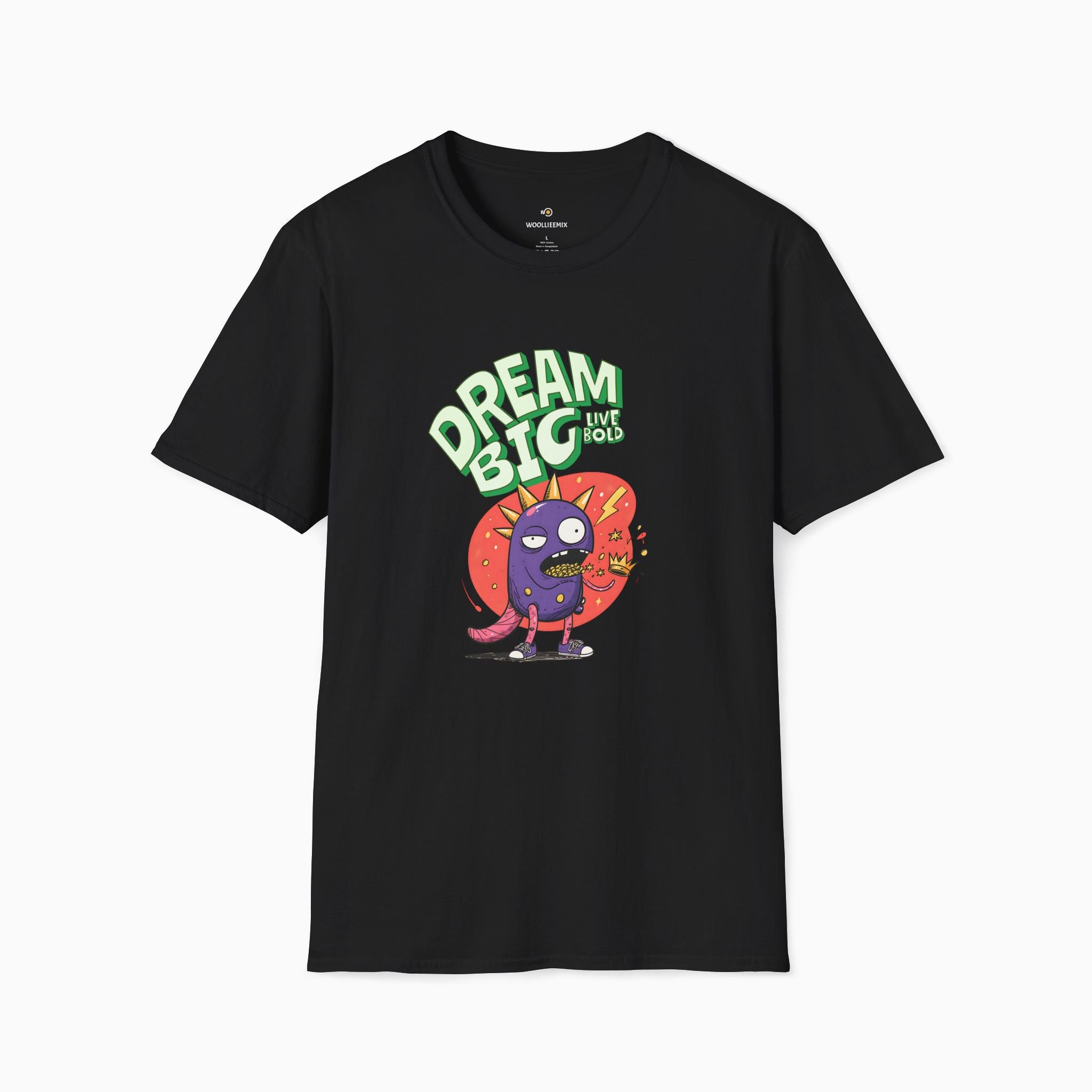 Dream Big, Live Bold Unisex T-Shirt - Premium Cotton & Safety