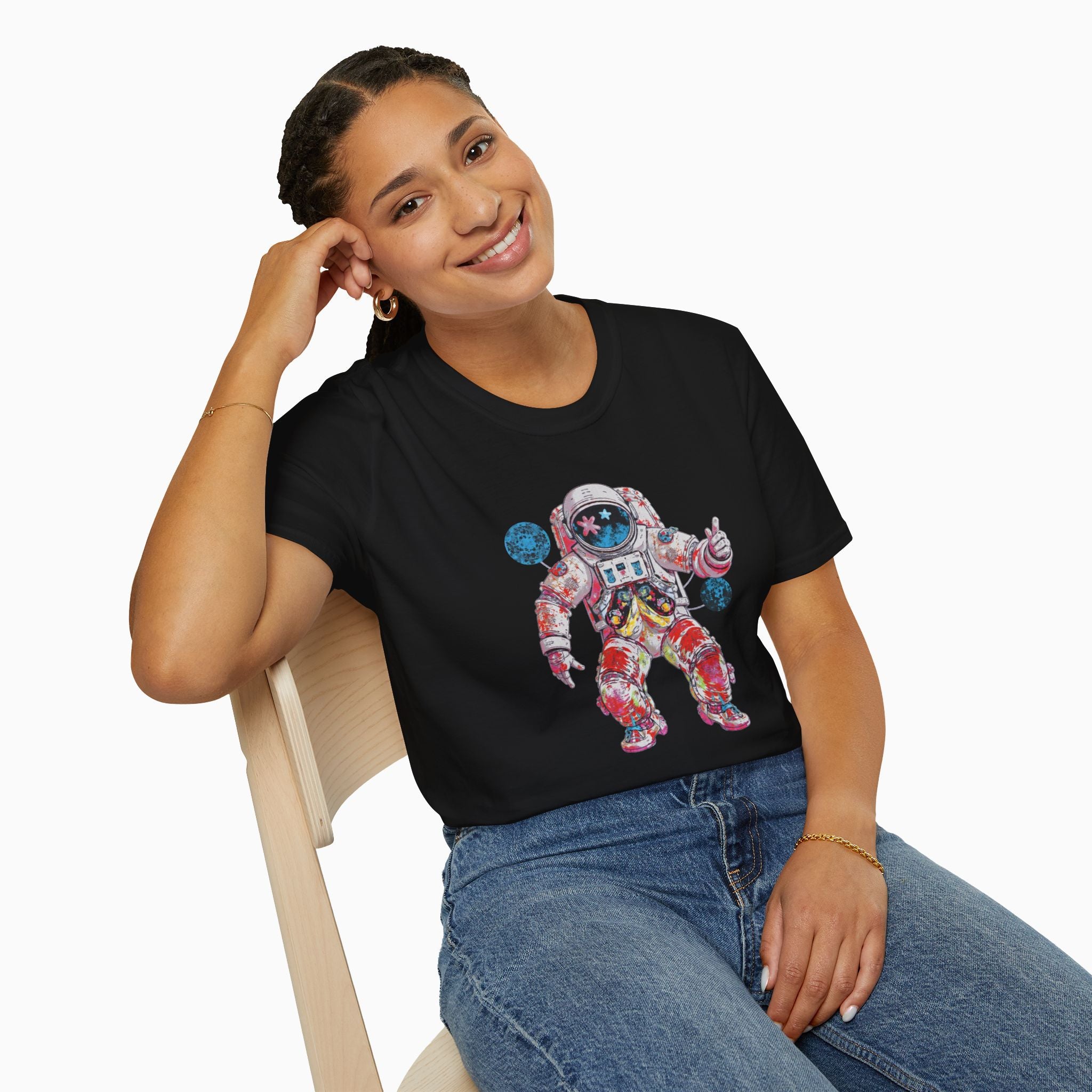Dancing Astronaut Unisex T-Shirt