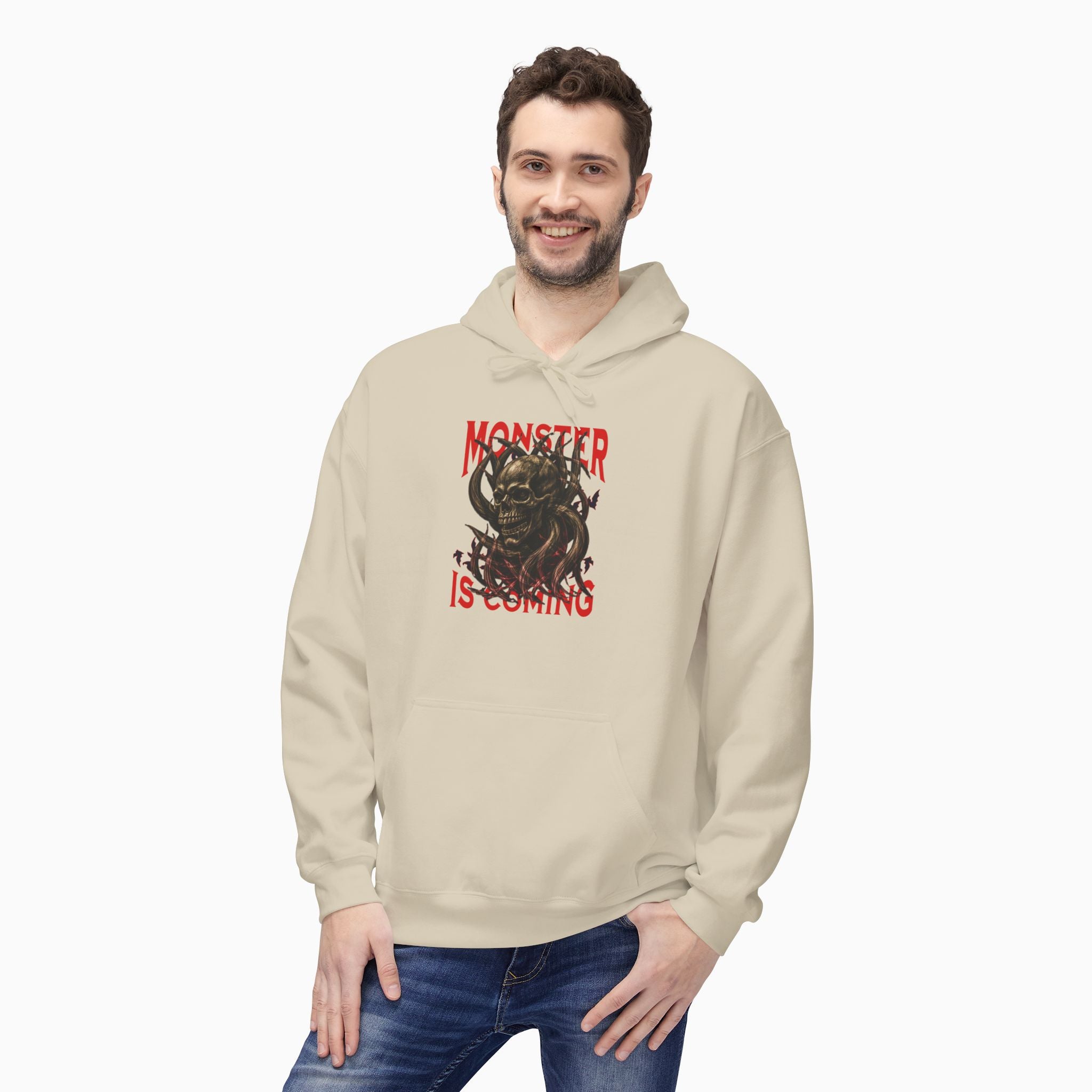 Ghost Monster is Coming Unisex Hoodie