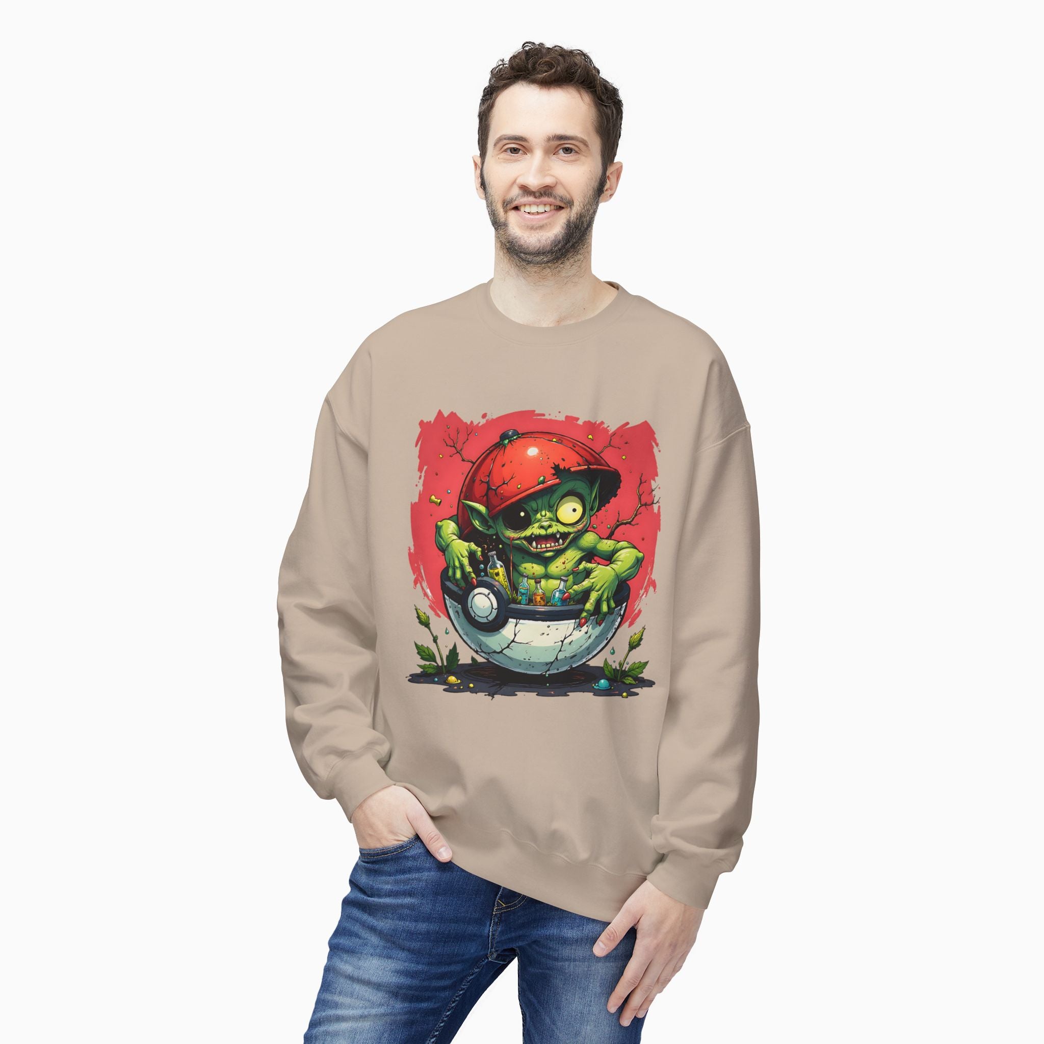 Zombie Poké Ball Unisex Sweatshirt