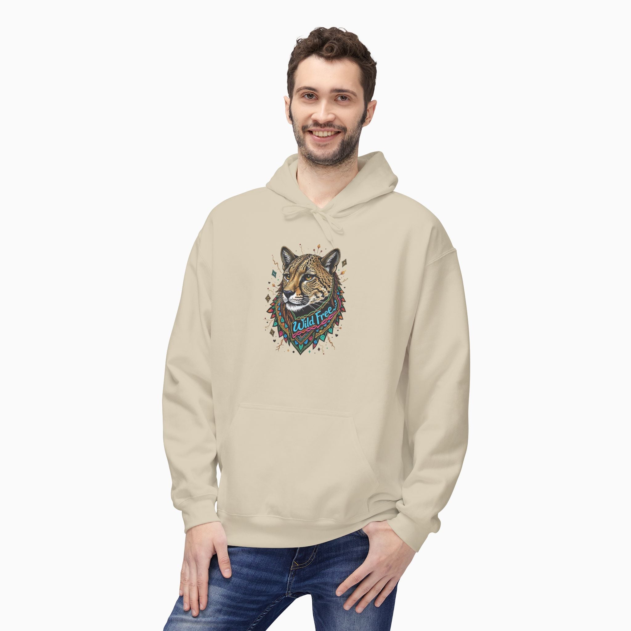 Egypt Style Wild Free Cheetah Unisex Hoodie
