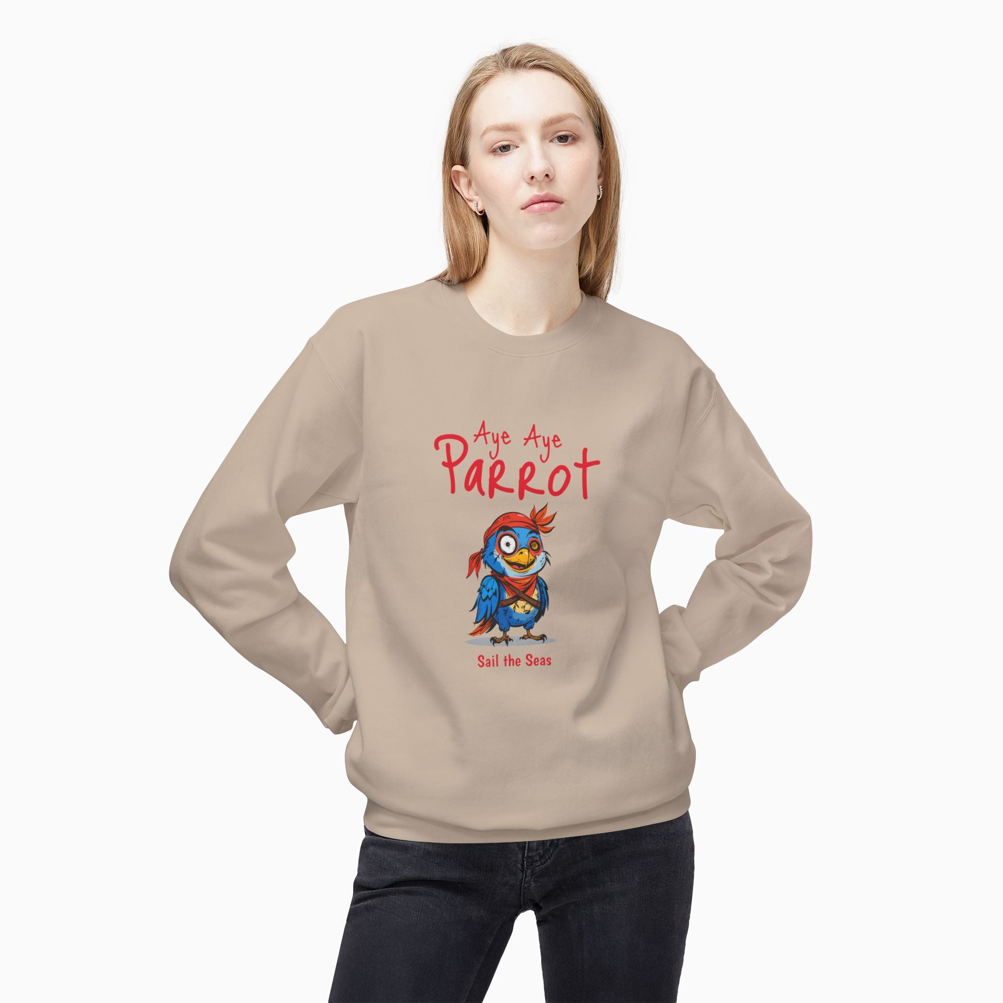 Aye Aye Parrot Unisex Sweatshirt