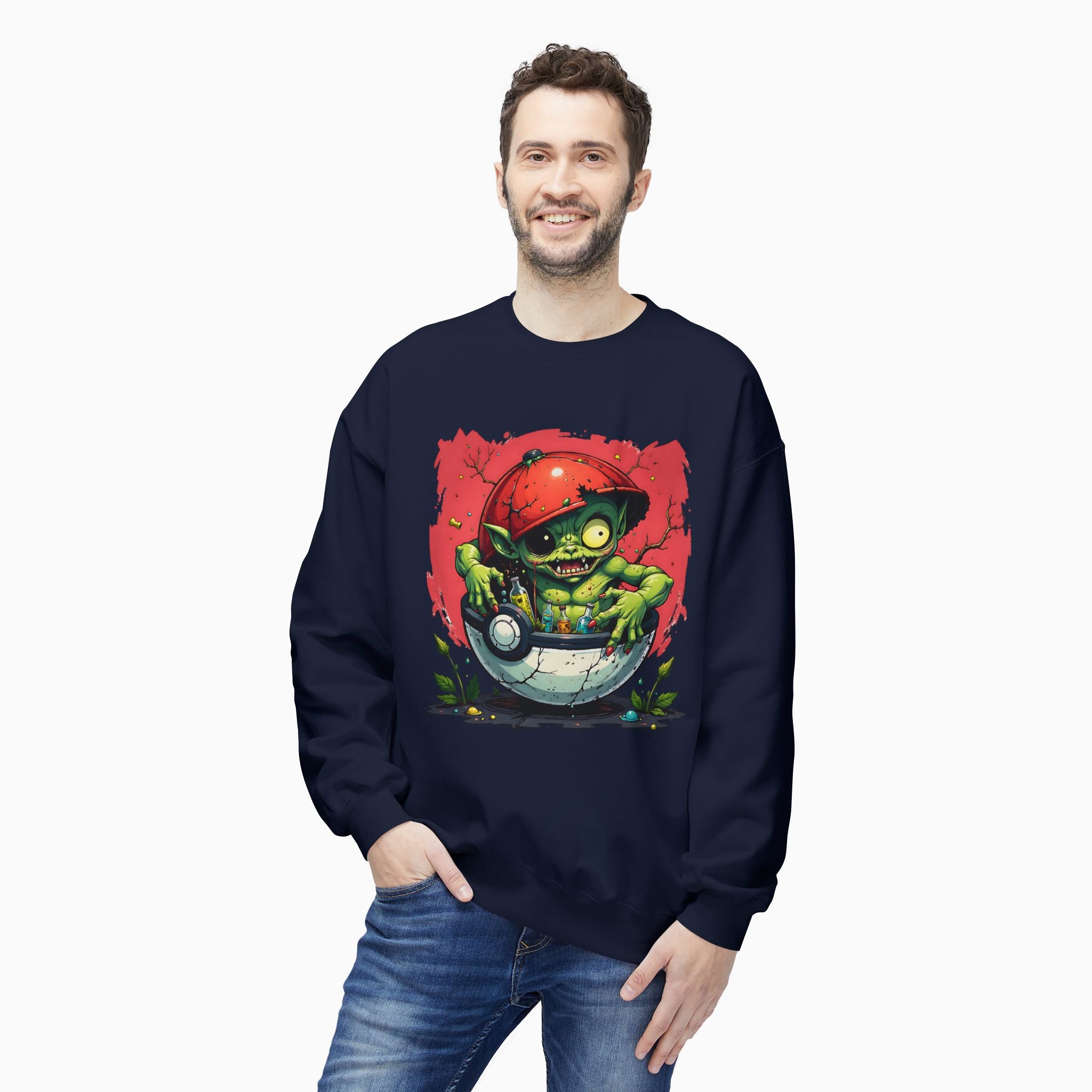 Zombie Poké Ball Unisex Sweatshirt