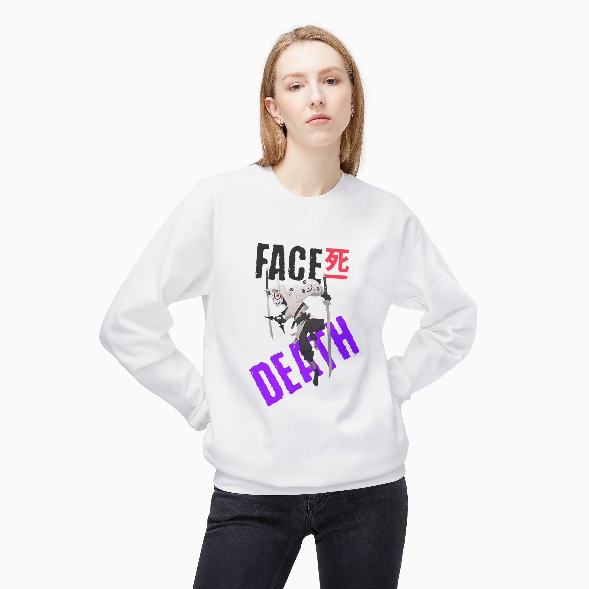 Ninja Face Death Unisex Sweatshirt