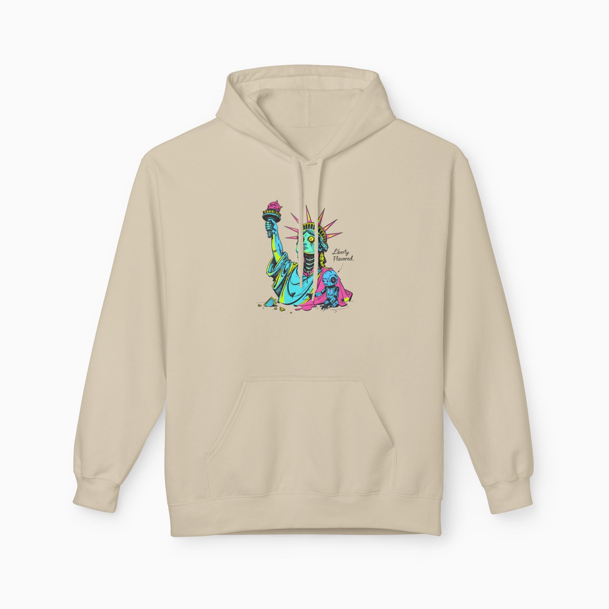 Statute of Liberty Dark Humor Unisex Hoodie