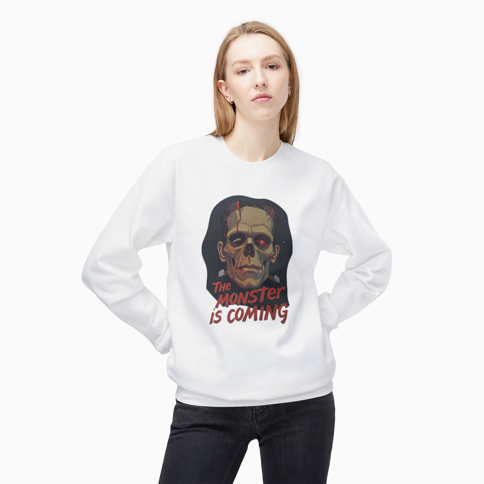 Zombie Monster is Coming Unisex Sweatshirt