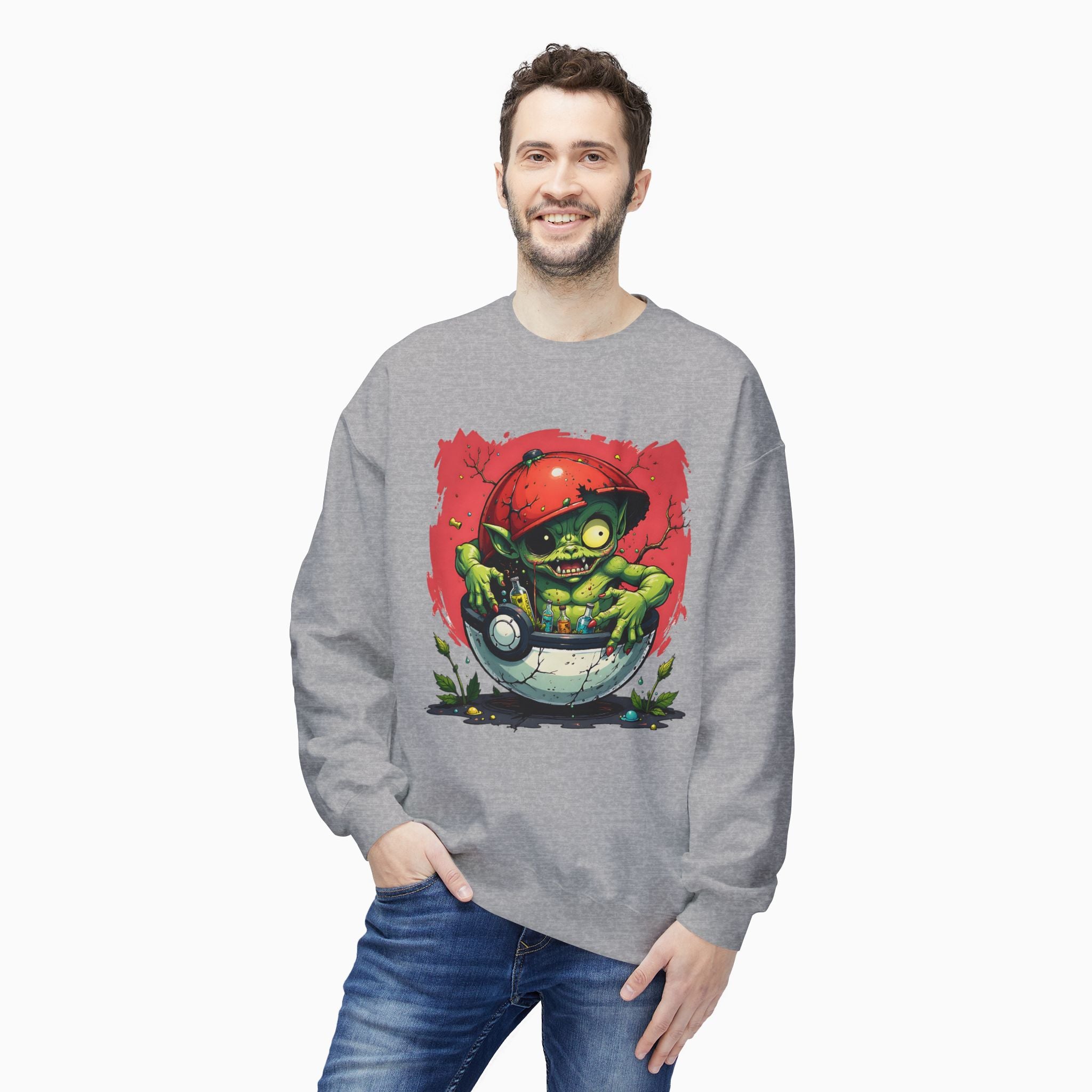Zombie Poké Ball Unisex Sweatshirt