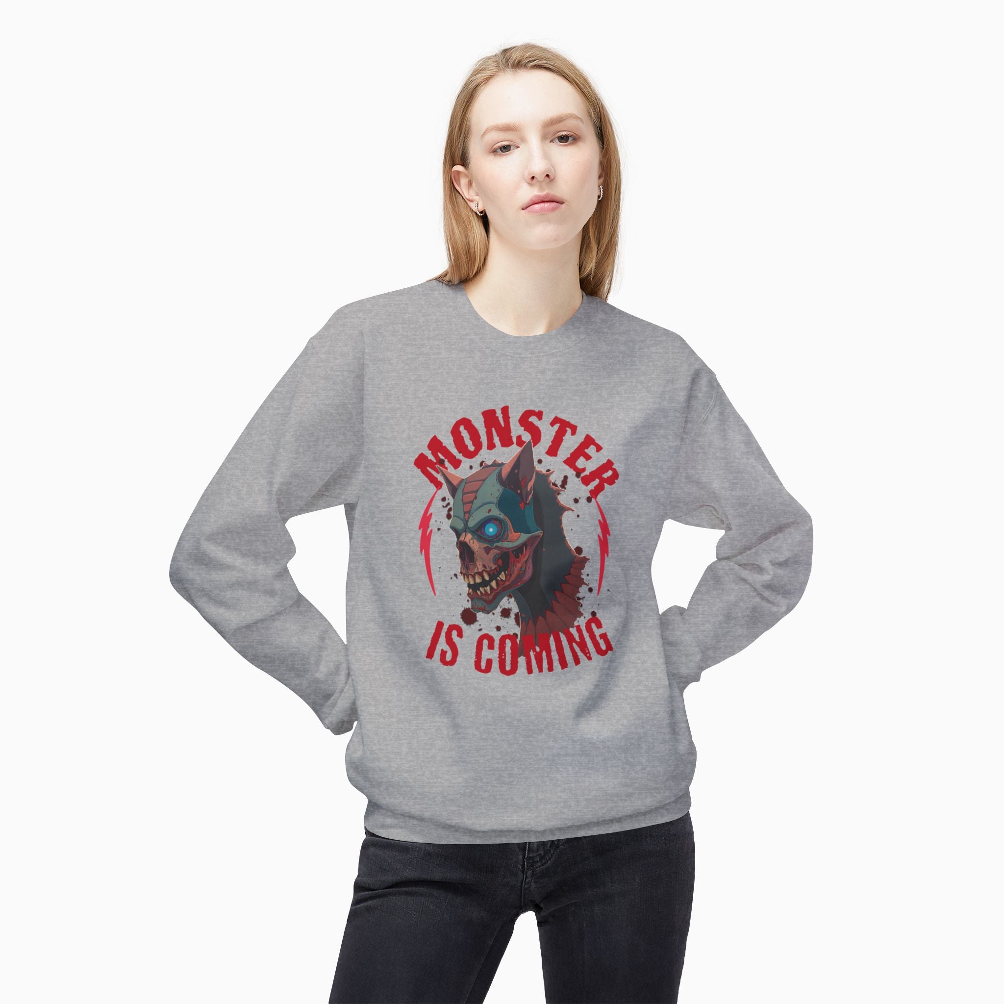 Werewolf Monster is Coming Unisex Sweatshirt