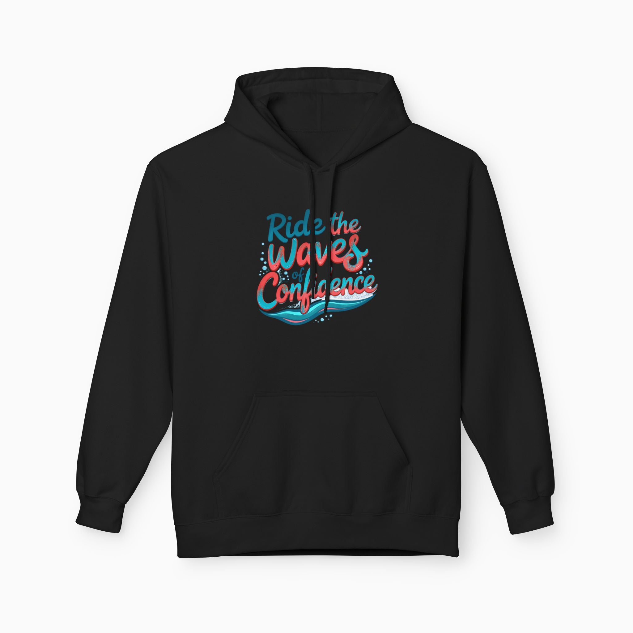 Ride The Stylish Waves Of Confidence Unisex Hoodie | Woollieemix