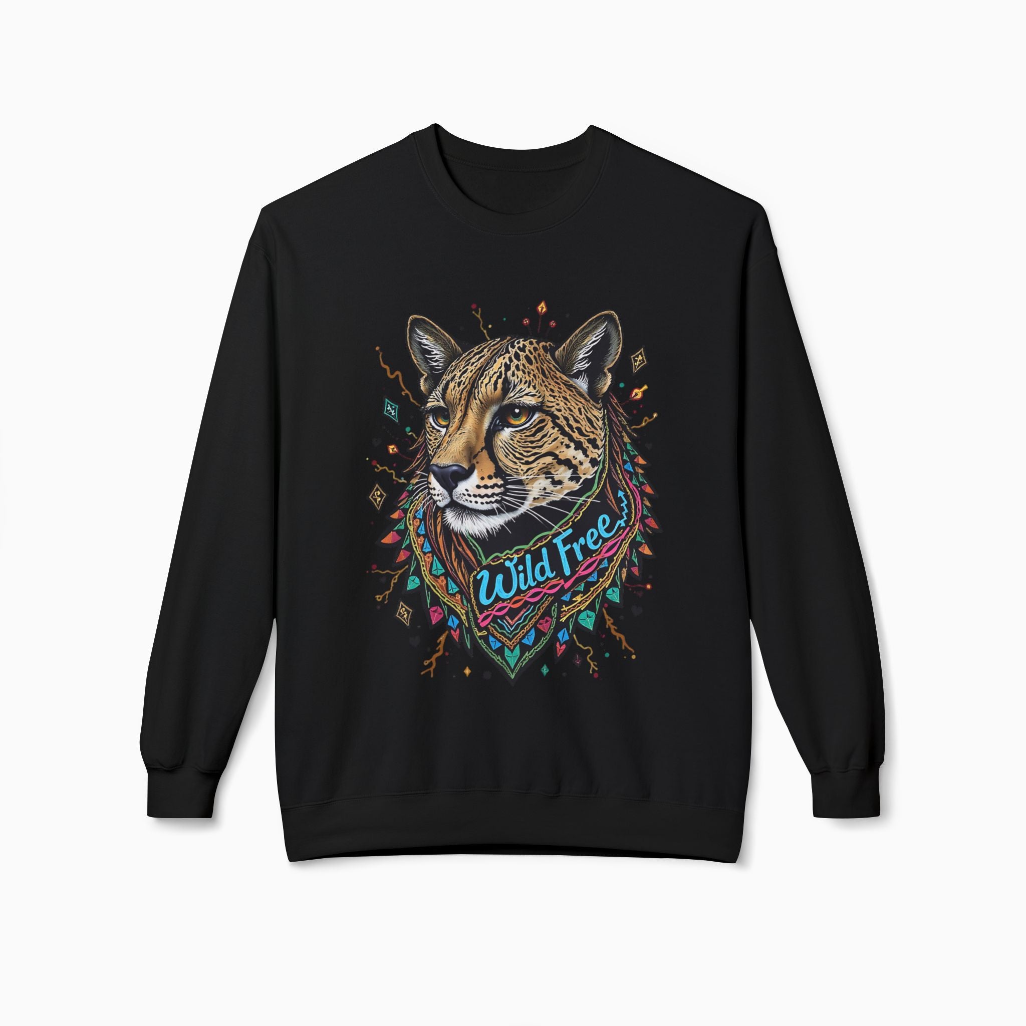 Egypt Style Wild Free Cheetah Unisex Sweatshirt