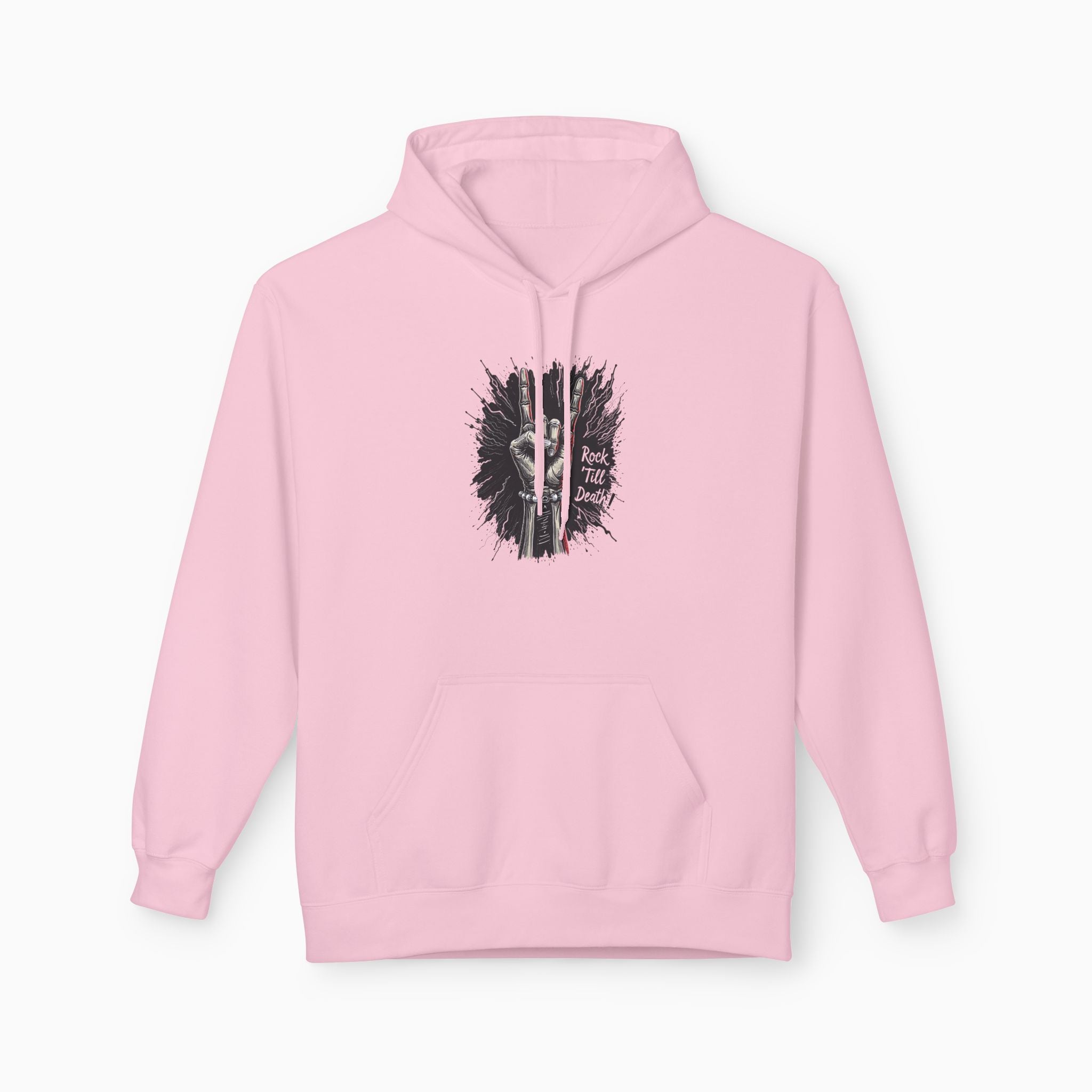 Rock and Roll Till Death Unisex Hoodie - Exclusive Woollieemix Design