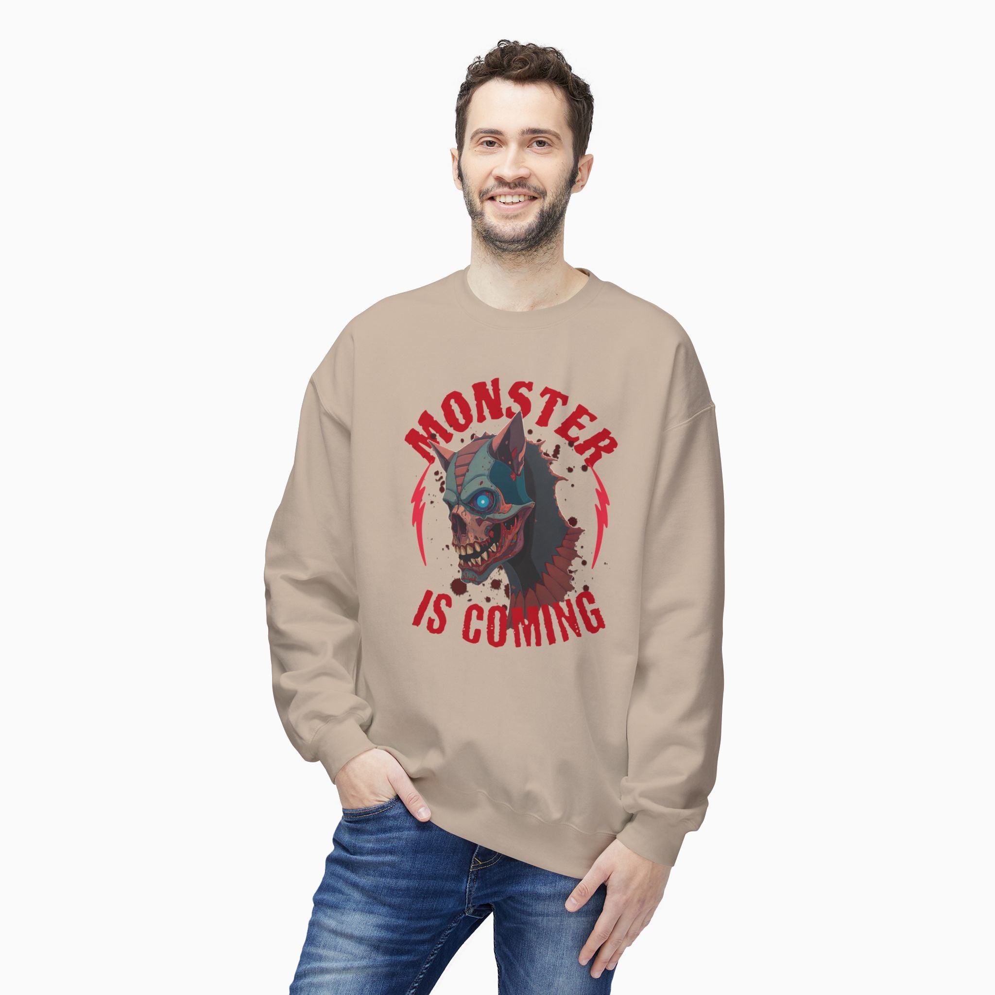 Werewolf Monster is Coming Unisex Sweatshirt