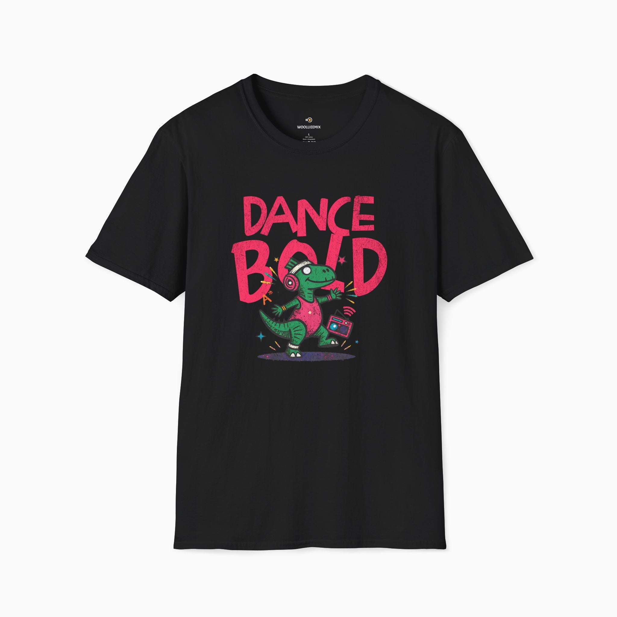 Dance Bold Unisex T-Shirt - Classic Fit, Flame-Retardant Cotton