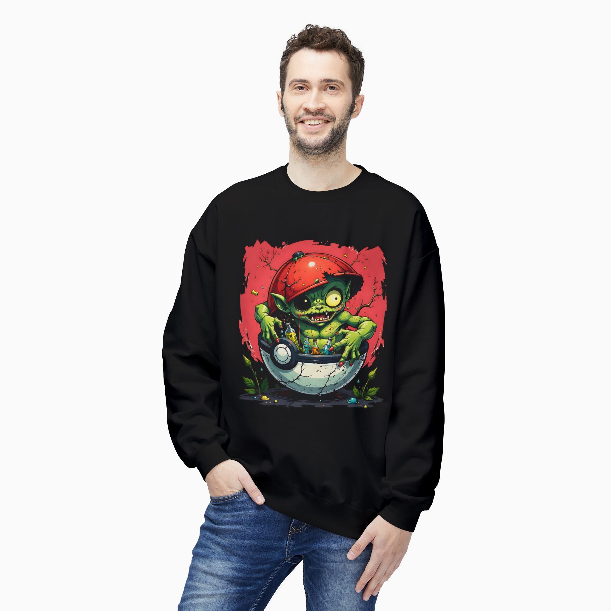Zombie Poké Ball Unisex Sweatshirt