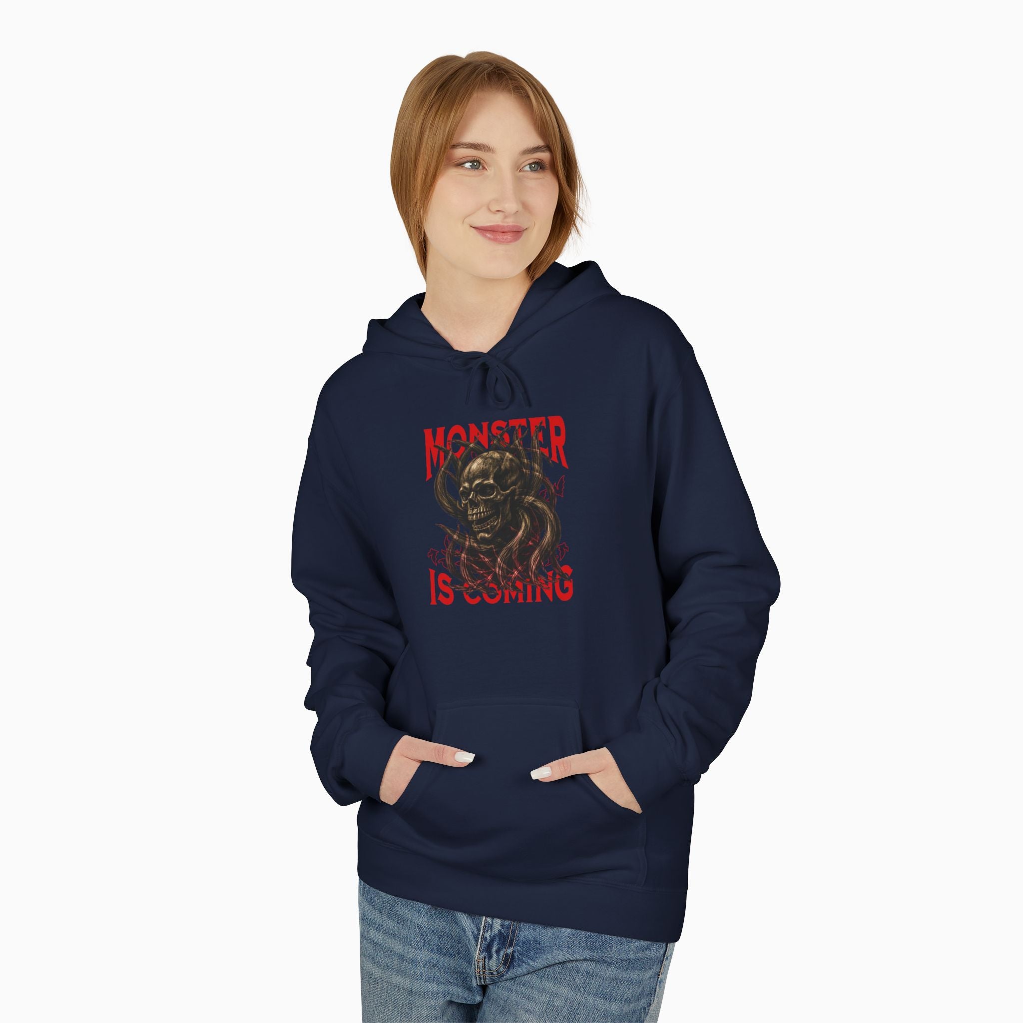 Ghost Monster is Coming Unisex Hoodie