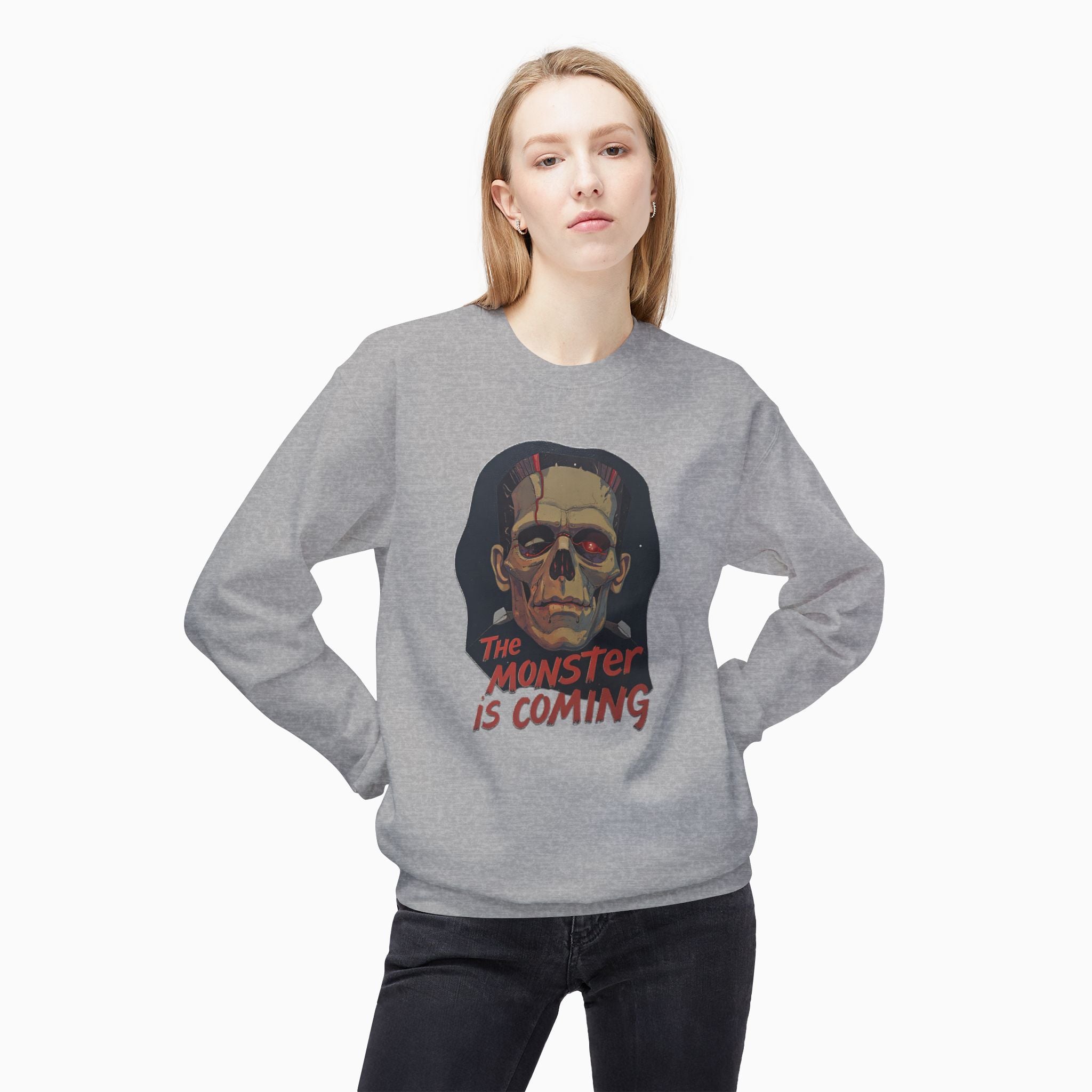 Zombie Monster is Coming Unisex Sweatshirt