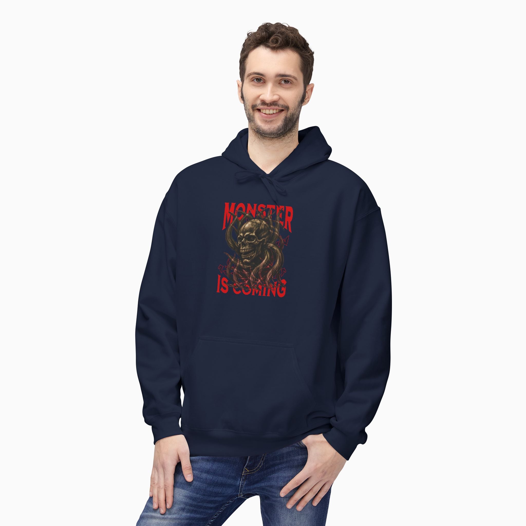 Ghost Monster is Coming Unisex Hoodie