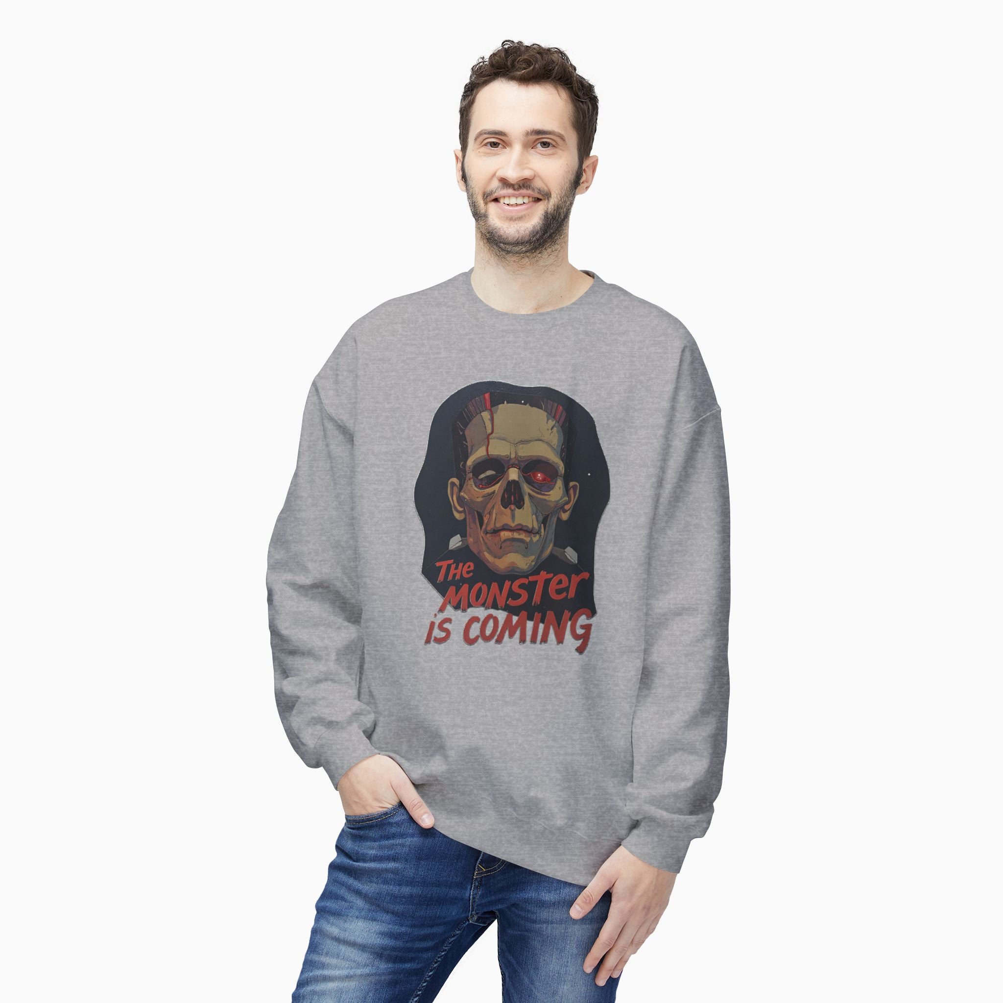 Zombie Monster is Coming Unisex Sweatshirt