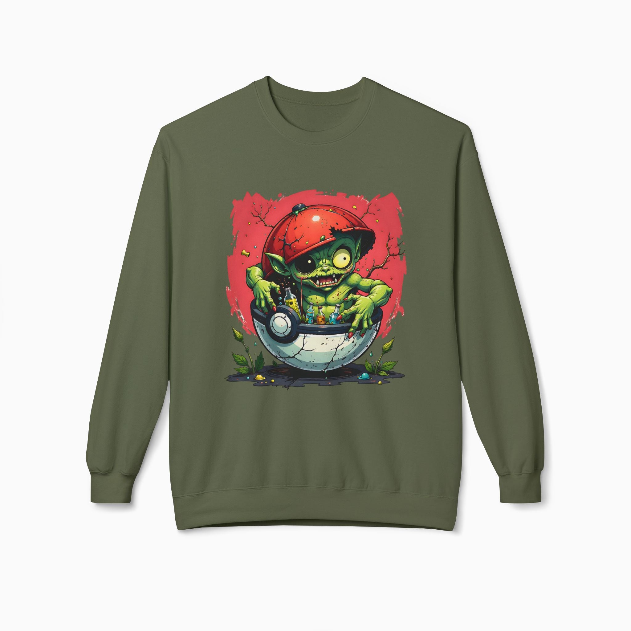 Zombie Poké Ball Unisex Sweatshirt