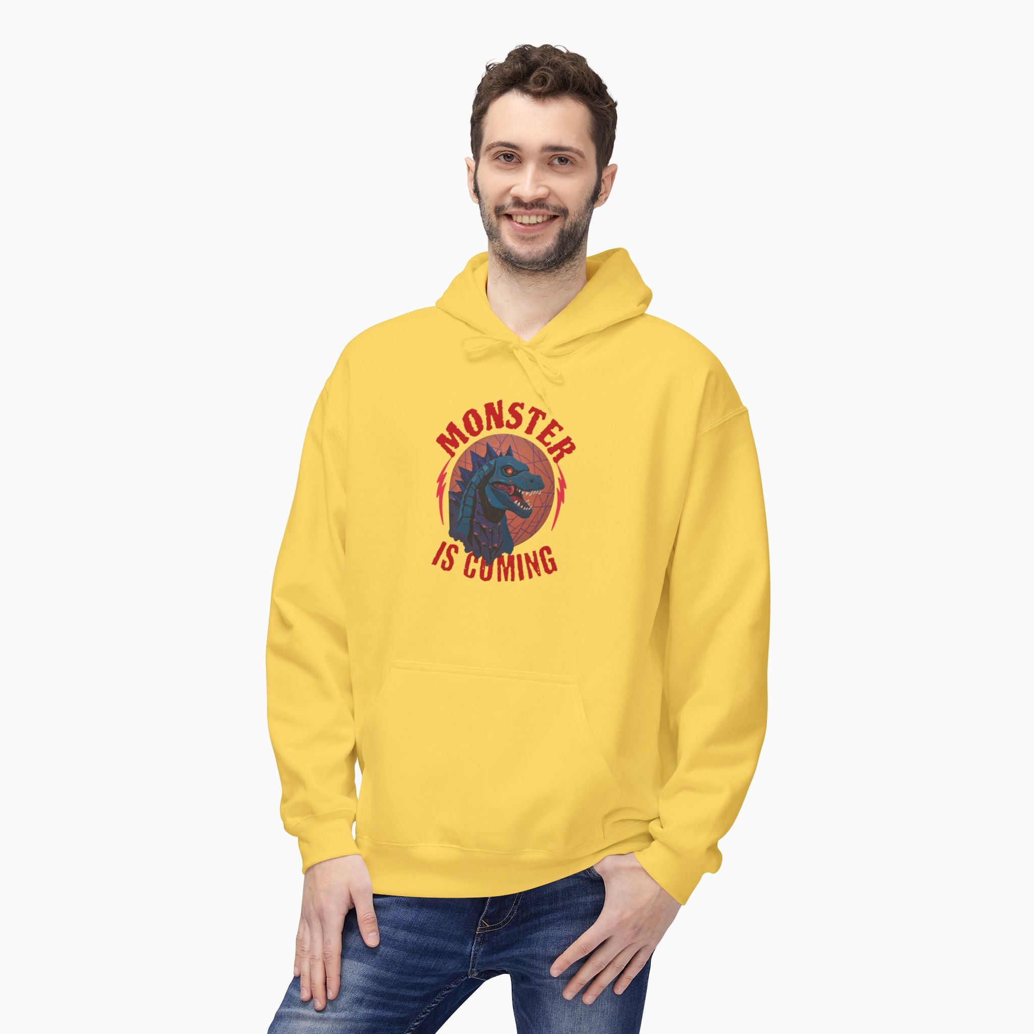 Godzilla Monster is Coming Unisex Hoodie