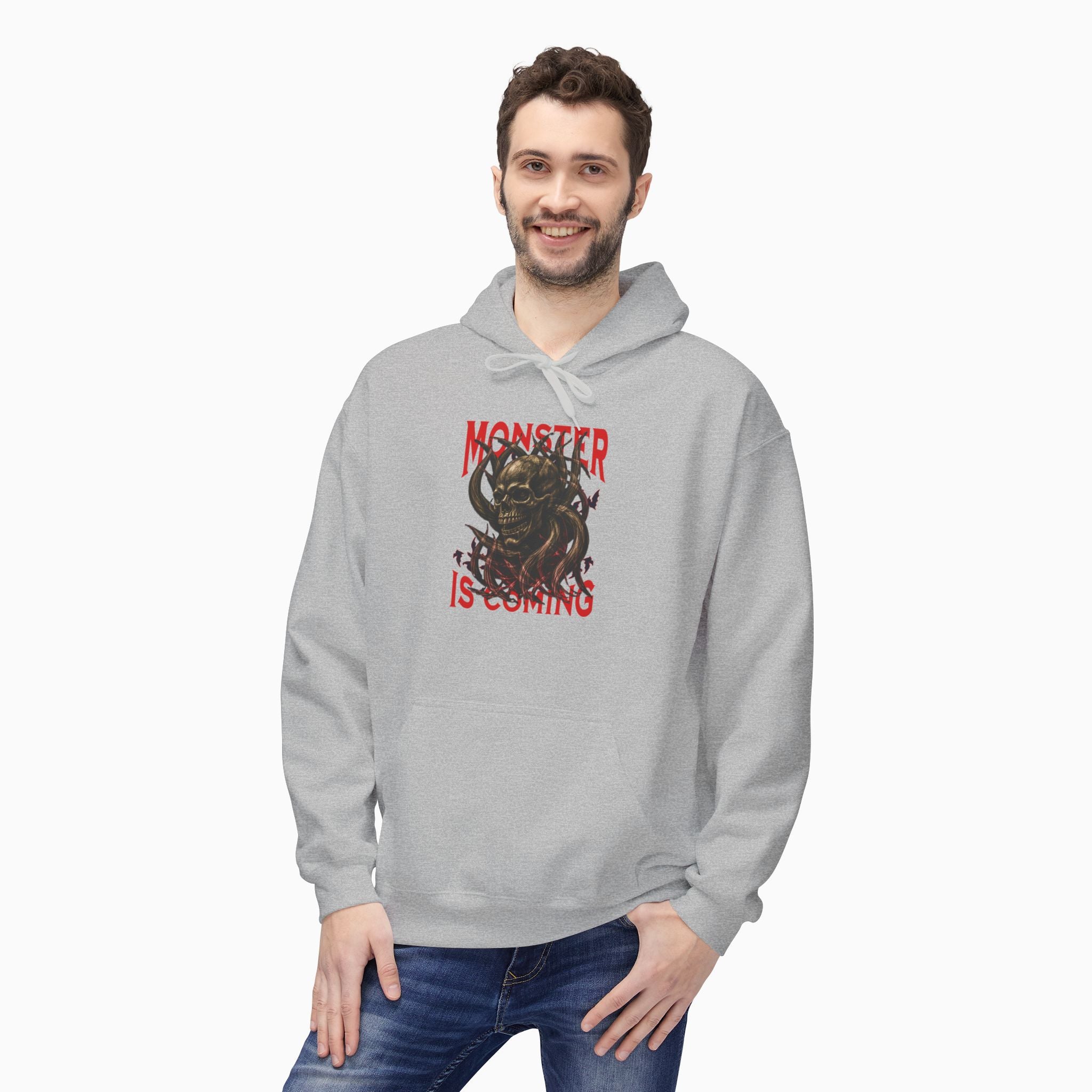 Ghost Monster is Coming Unisex Hoodie