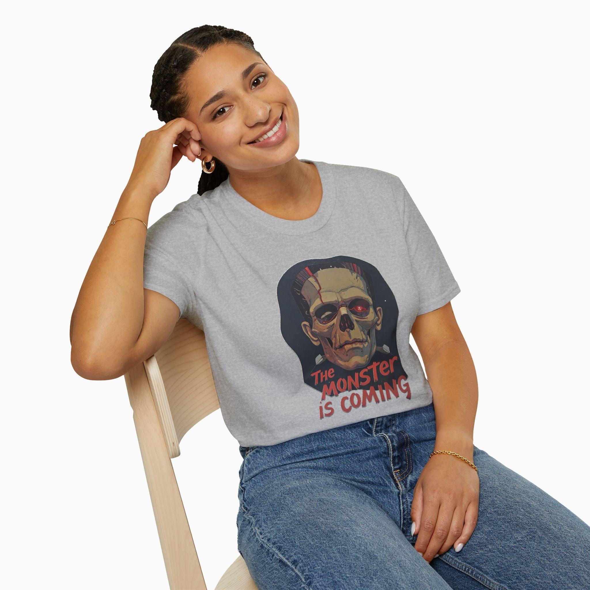 Zombie Monster is Coming Unisex T-Shirt