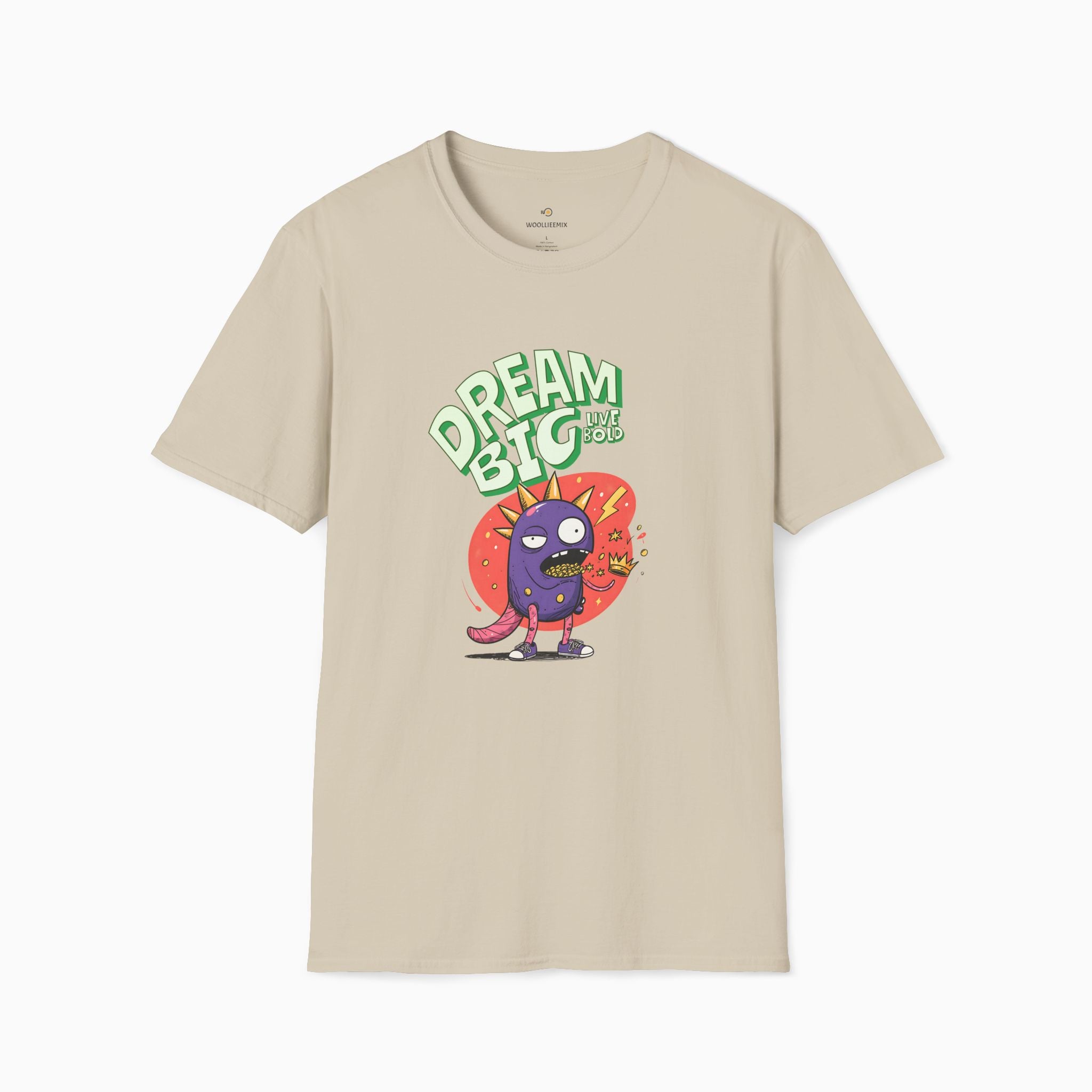 Dream Big, Live Bold Unisex T-Shirt - Premium Cotton & Safety
