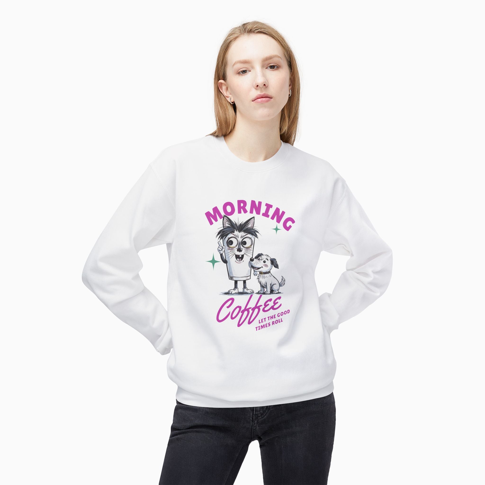 Good Times Roll Sweatshirt – Unisex, Soft Cotton, Exclusive Design