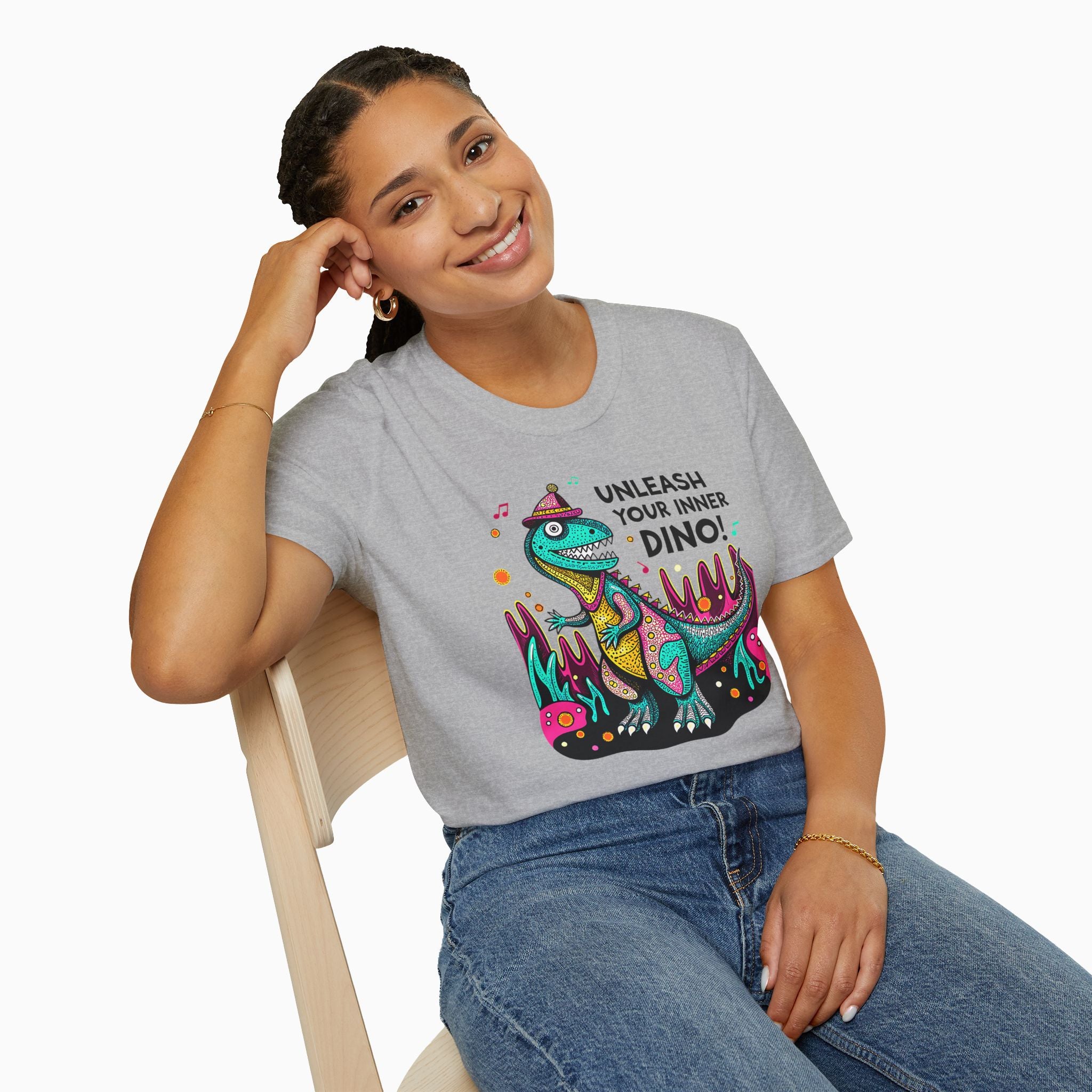Unleash Your Inner Dino Unisex T-Shirt