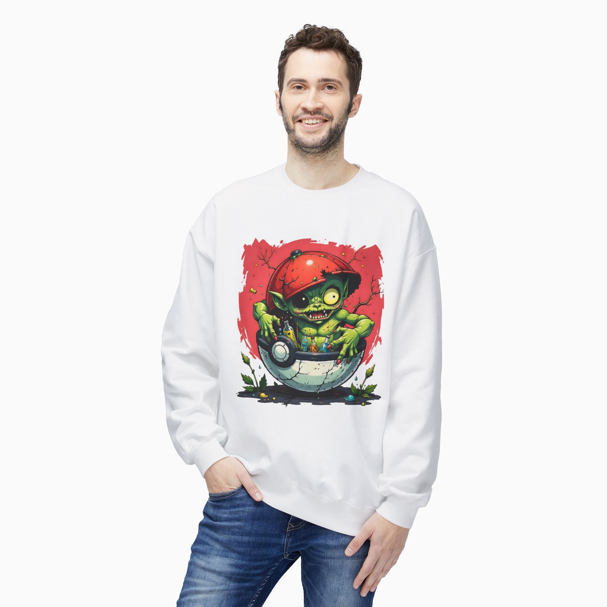 Zombie Poké Ball Unisex Sweatshirt