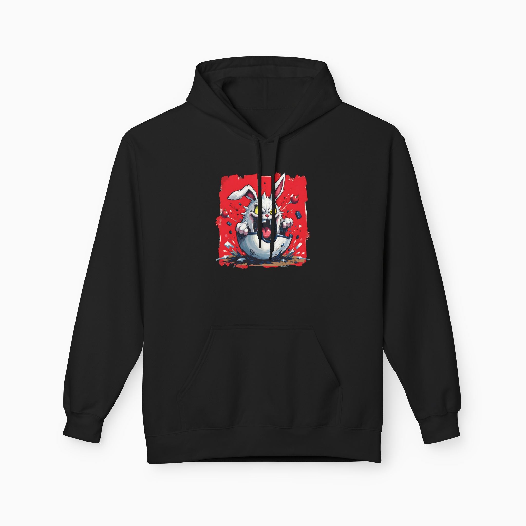Crazy Rabbit Poké Ball Unisex Hoodie