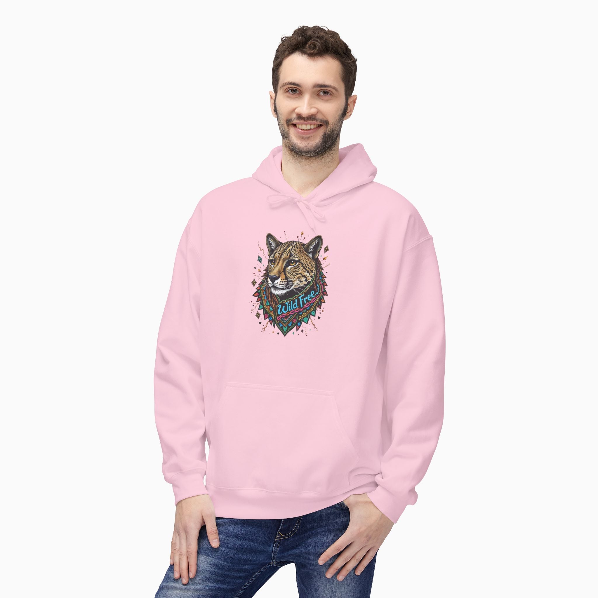 Egypt Style Wild Free Cheetah Unisex Hoodie