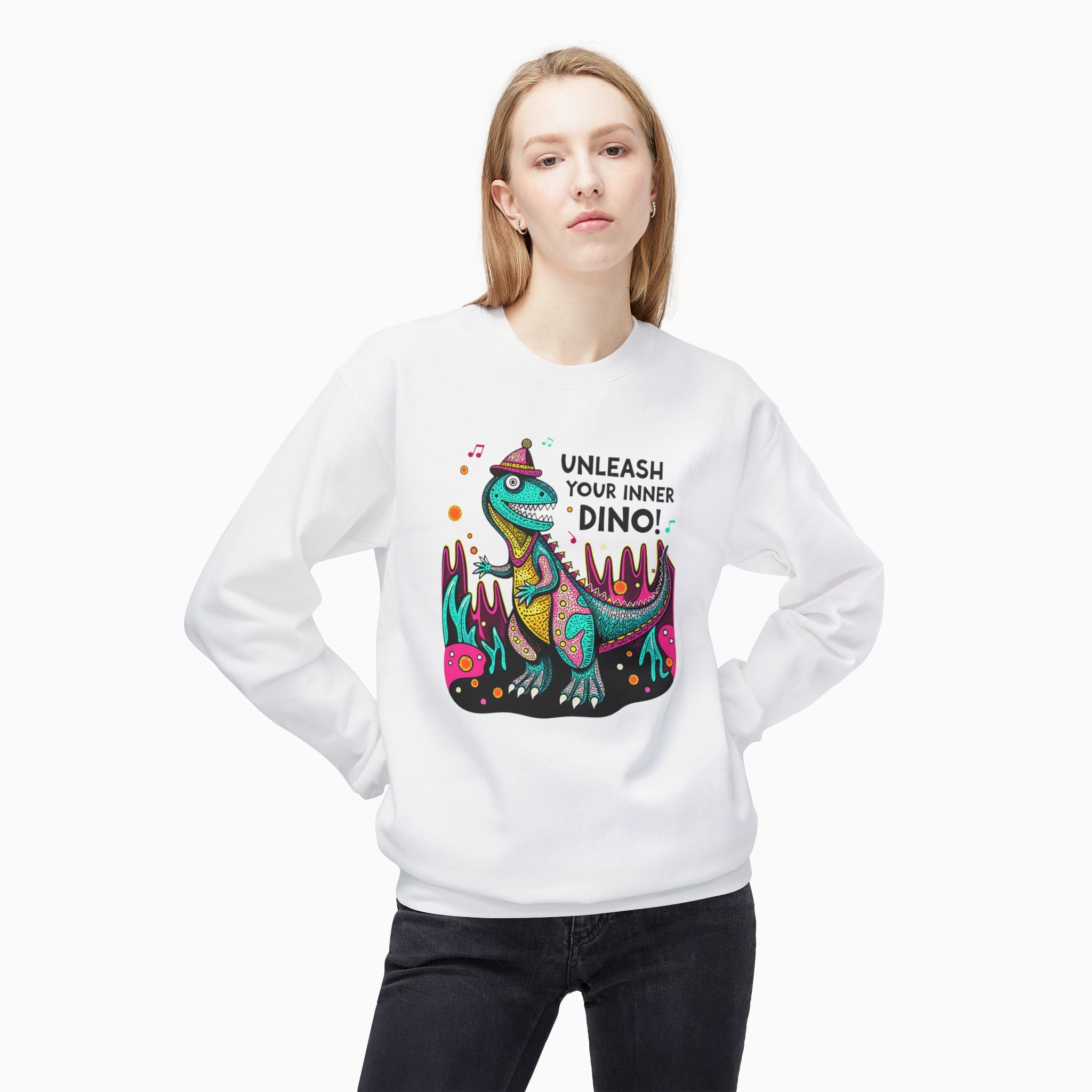 Unleash Your Inner Dino Unisex Sweatshirt