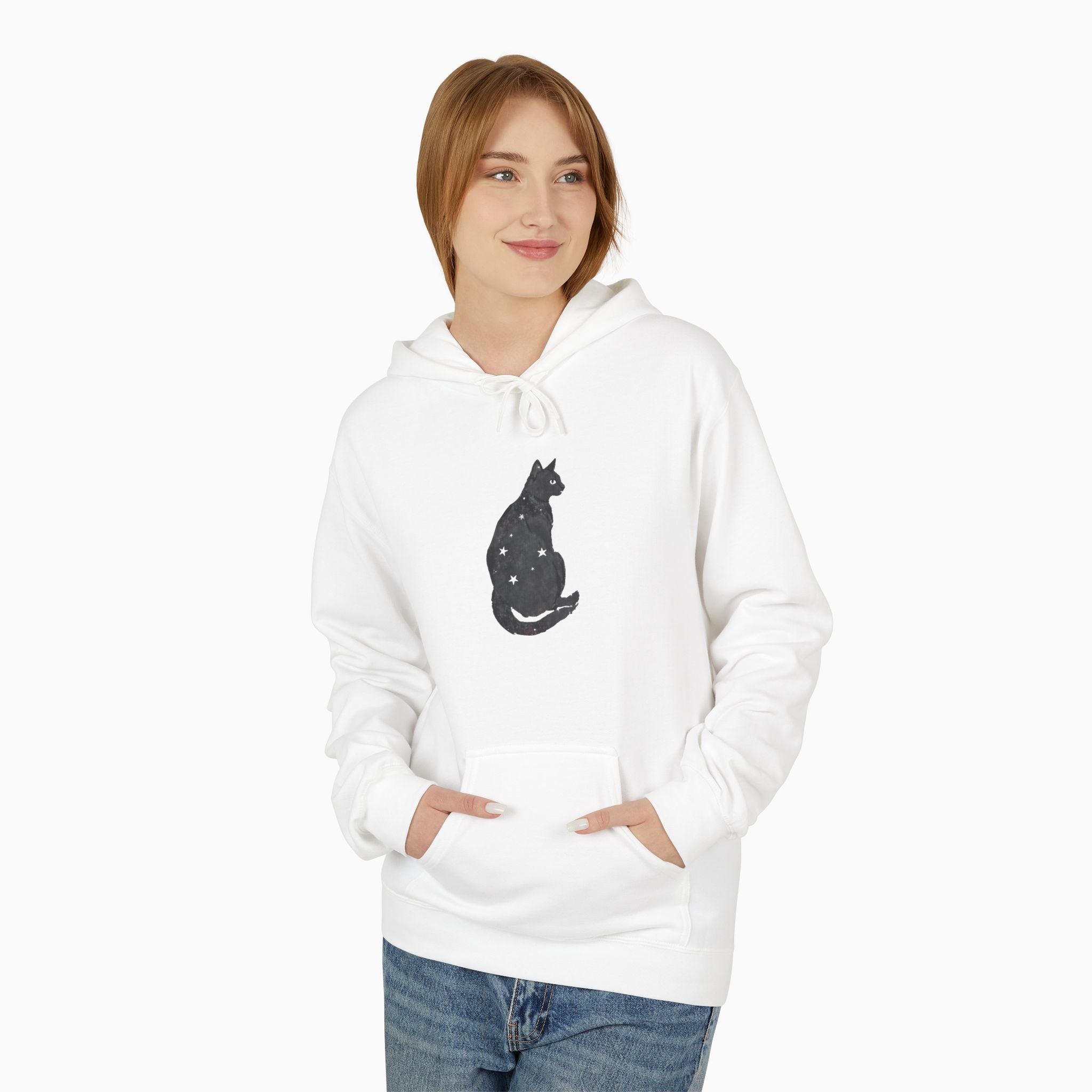 Mysterious Cat Unisex Hoodie
