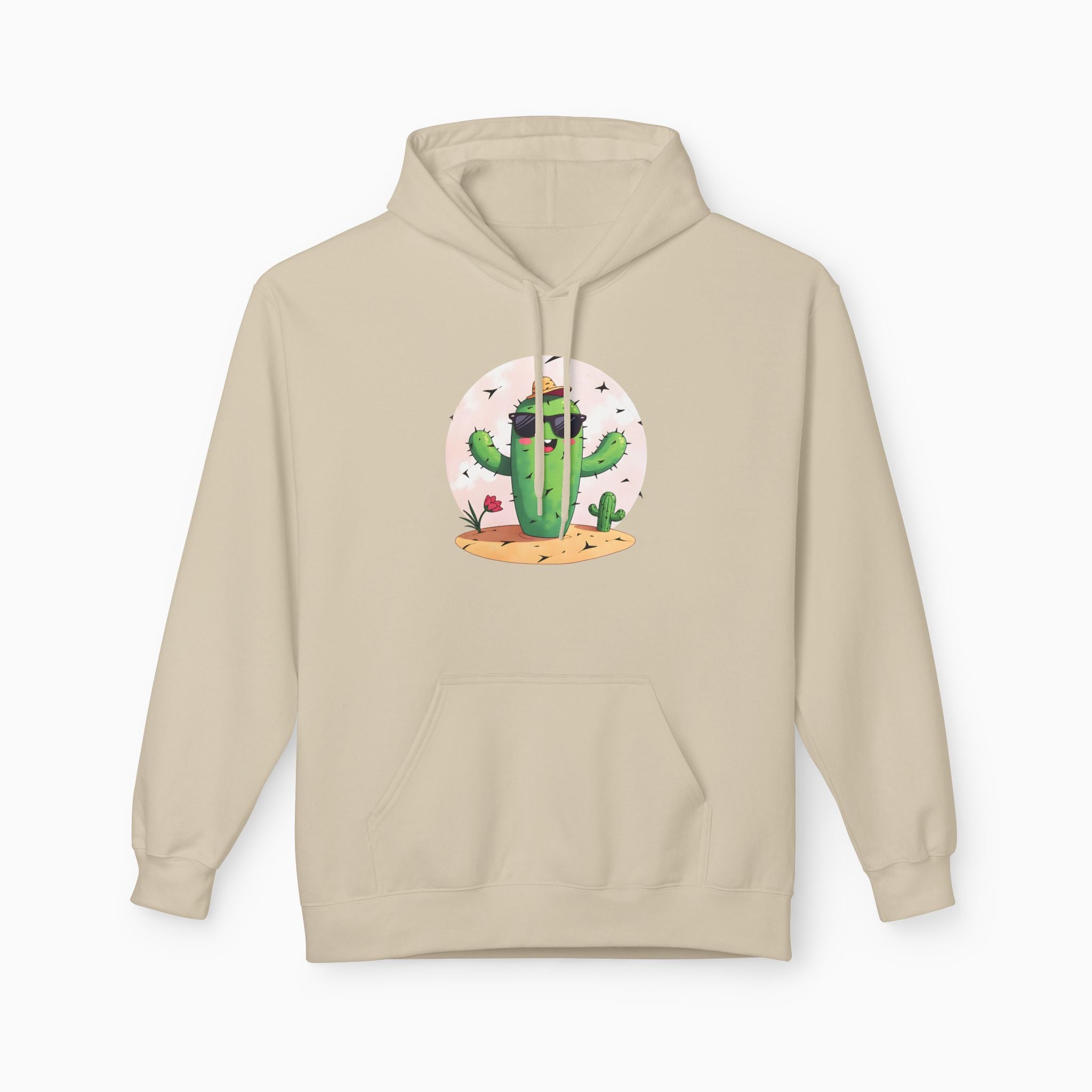 Wild Cute Cartoon Cactus Unisex Hoodie