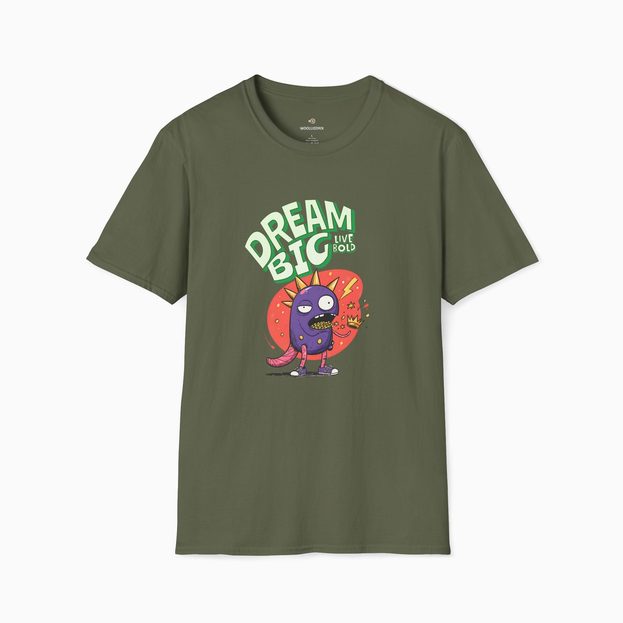 Dream Big, Live Bold Unisex T-Shirt - Premium Cotton & Safety
