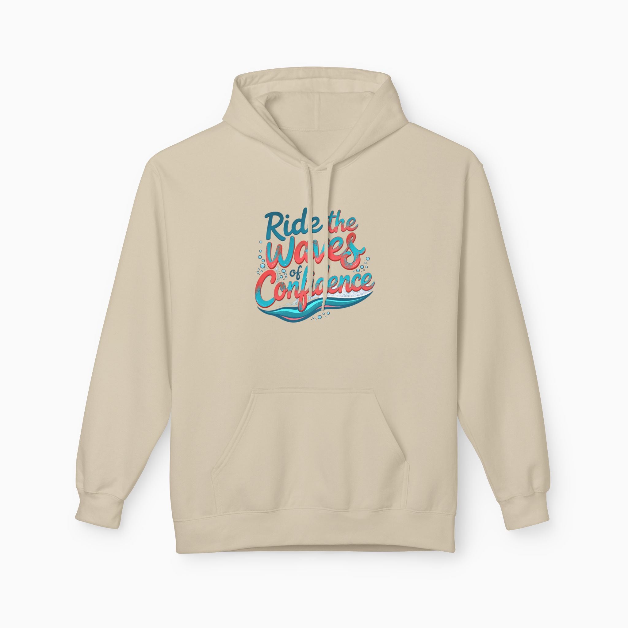 Ride The Stylish Waves Of Confidence Unisex Hoodie | Woollieemix