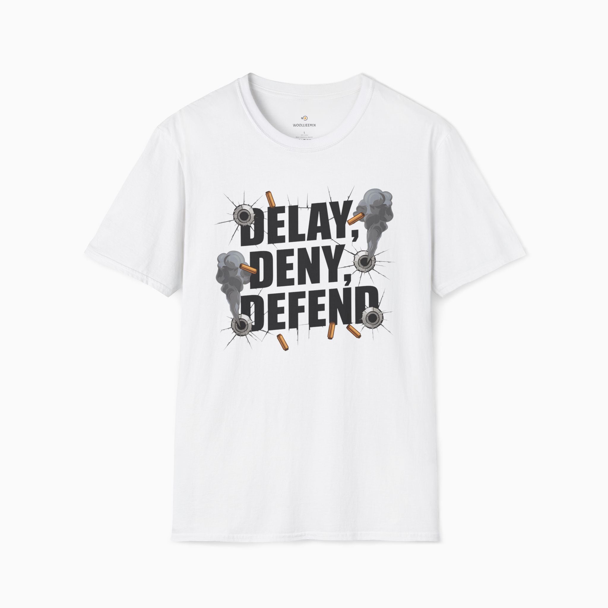 DELAY, DENY, DEFEND Unisex T-Shirt